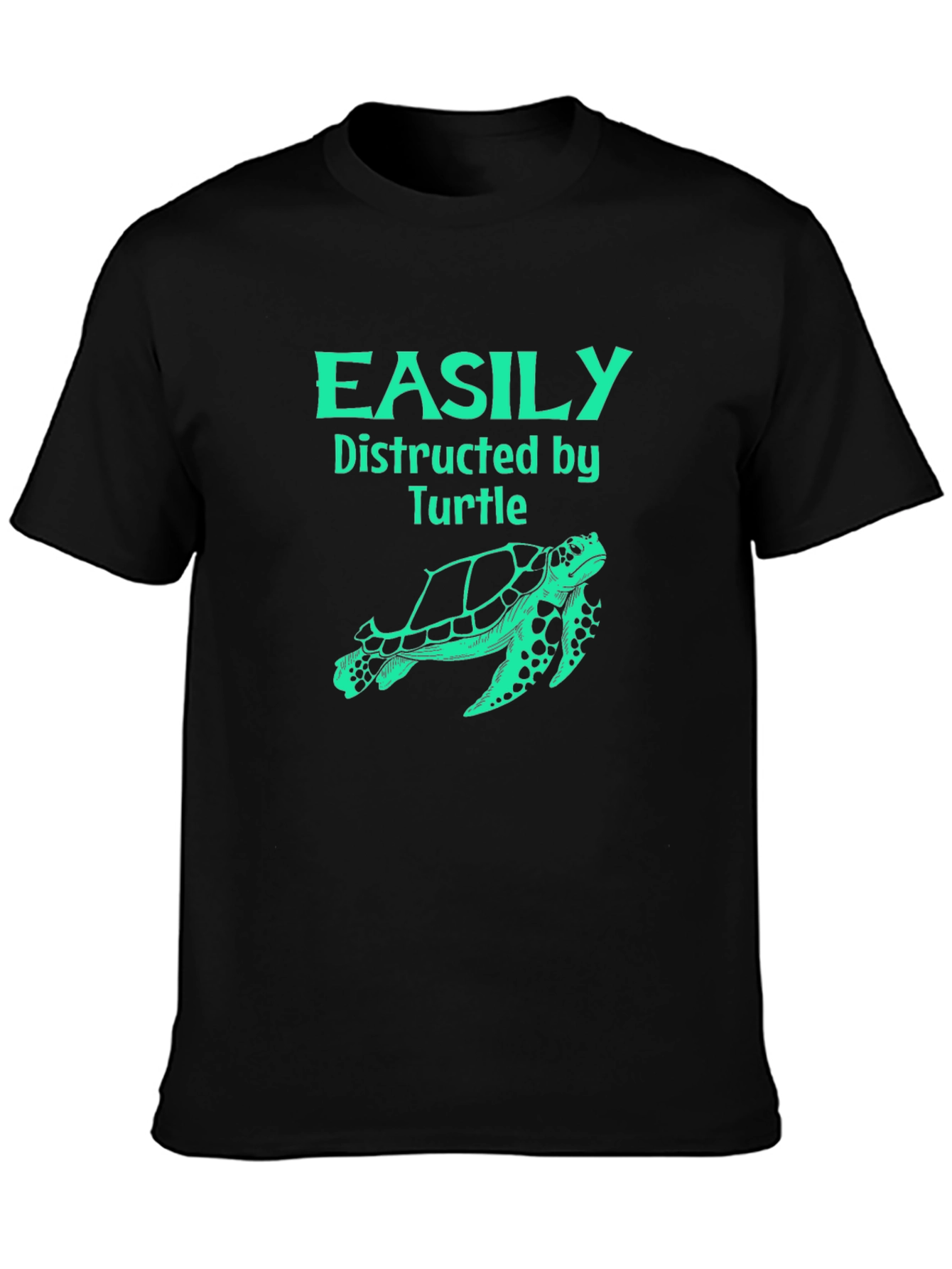 Easily Distracted by Turtles T-Shirt
