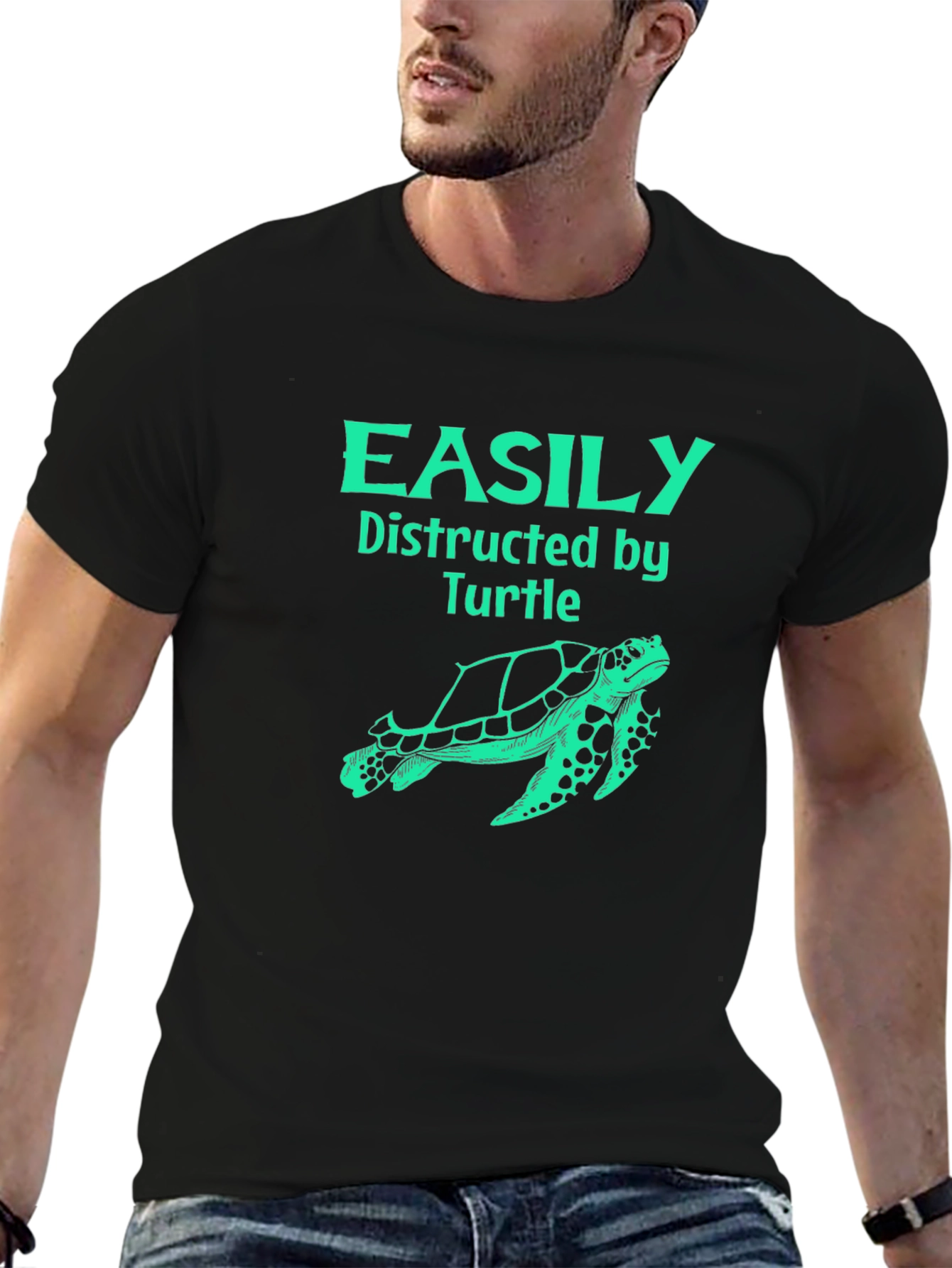 Easily Distracted by Turtles T-Shirt
