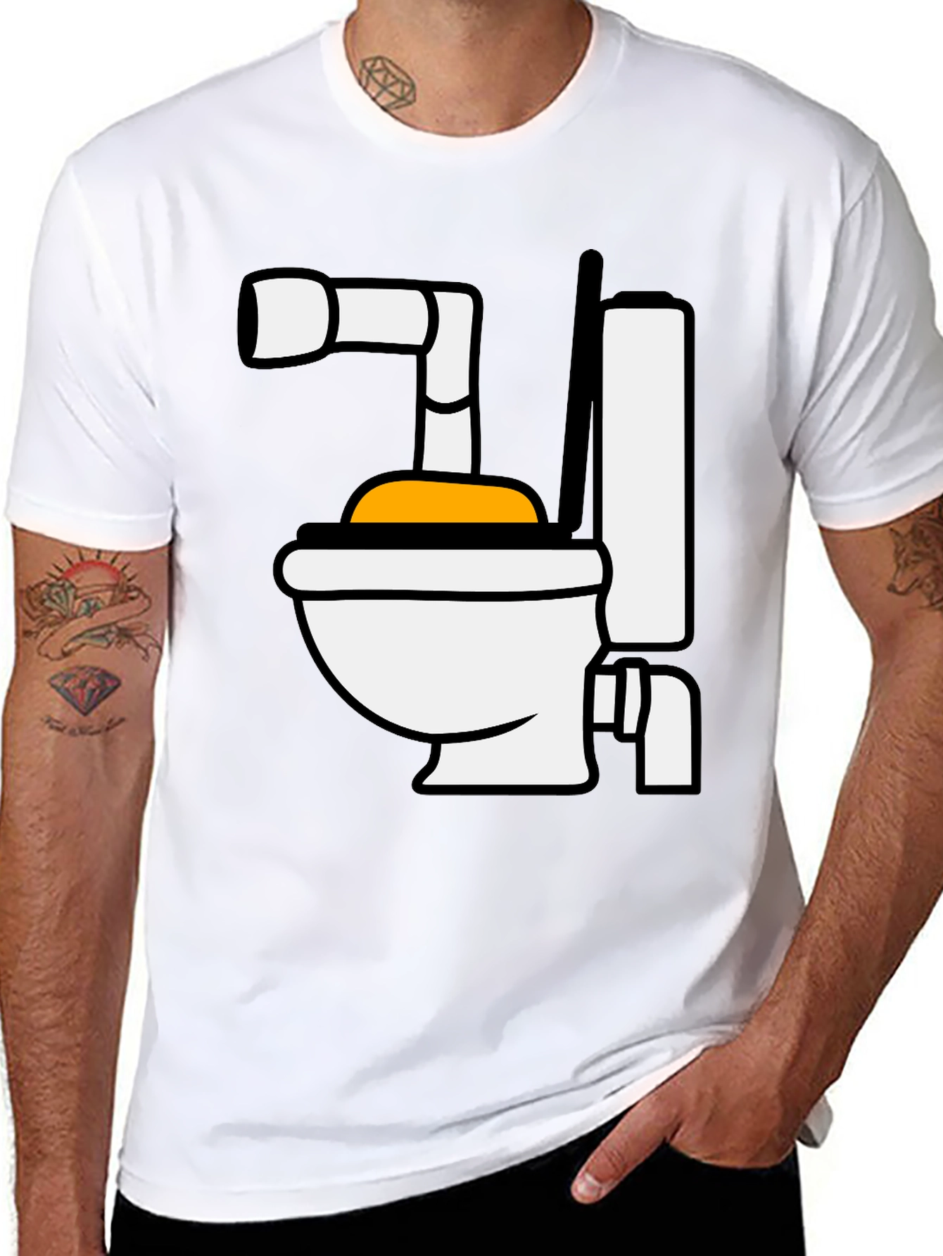 Toilet Humor T-Shirt - Funny Graphic Tee