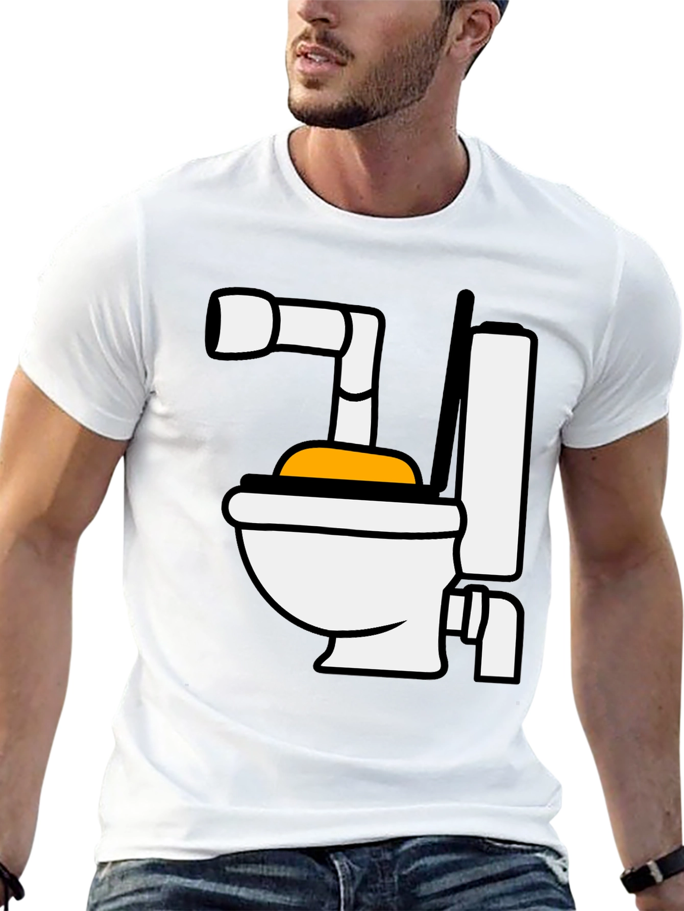 Toilet Humor T-Shirt - Funny Graphic Tee