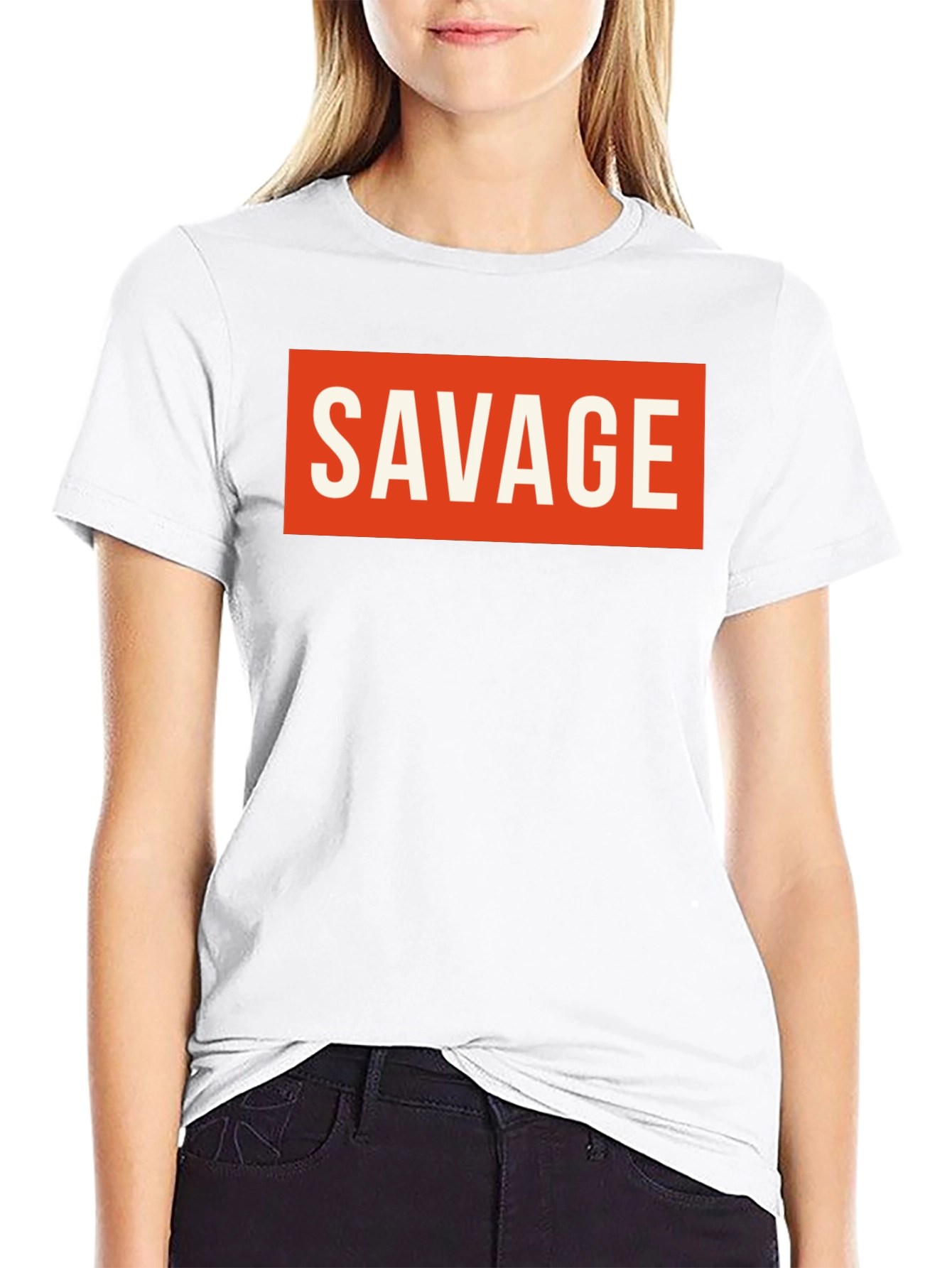 Savage Graphic Tee - Bold Statement T-Shirt