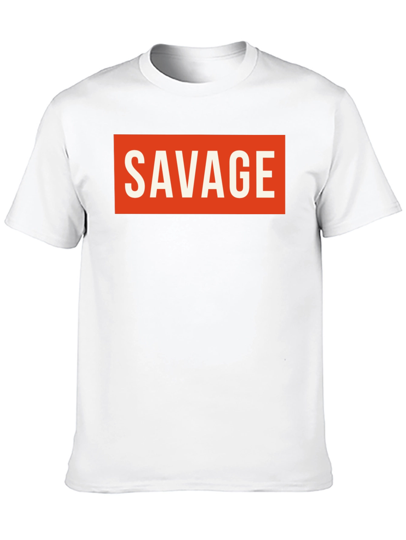 Savage Graphic Tee - Bold Statement T-Shirt