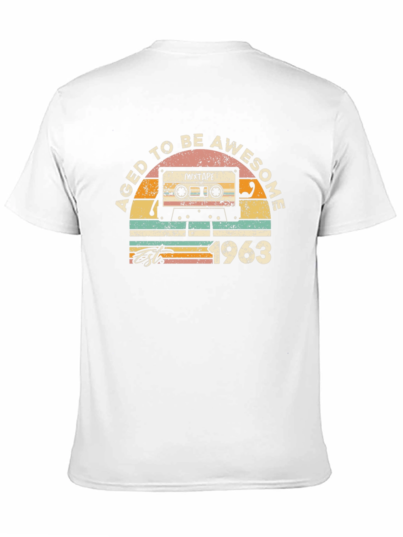 Aged to Be Awesome 1963 Mixtape T-Shirt
