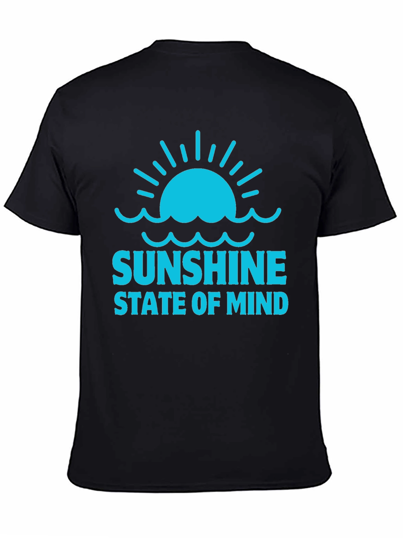 Sunshine State of Mind Graphic Tee - Black