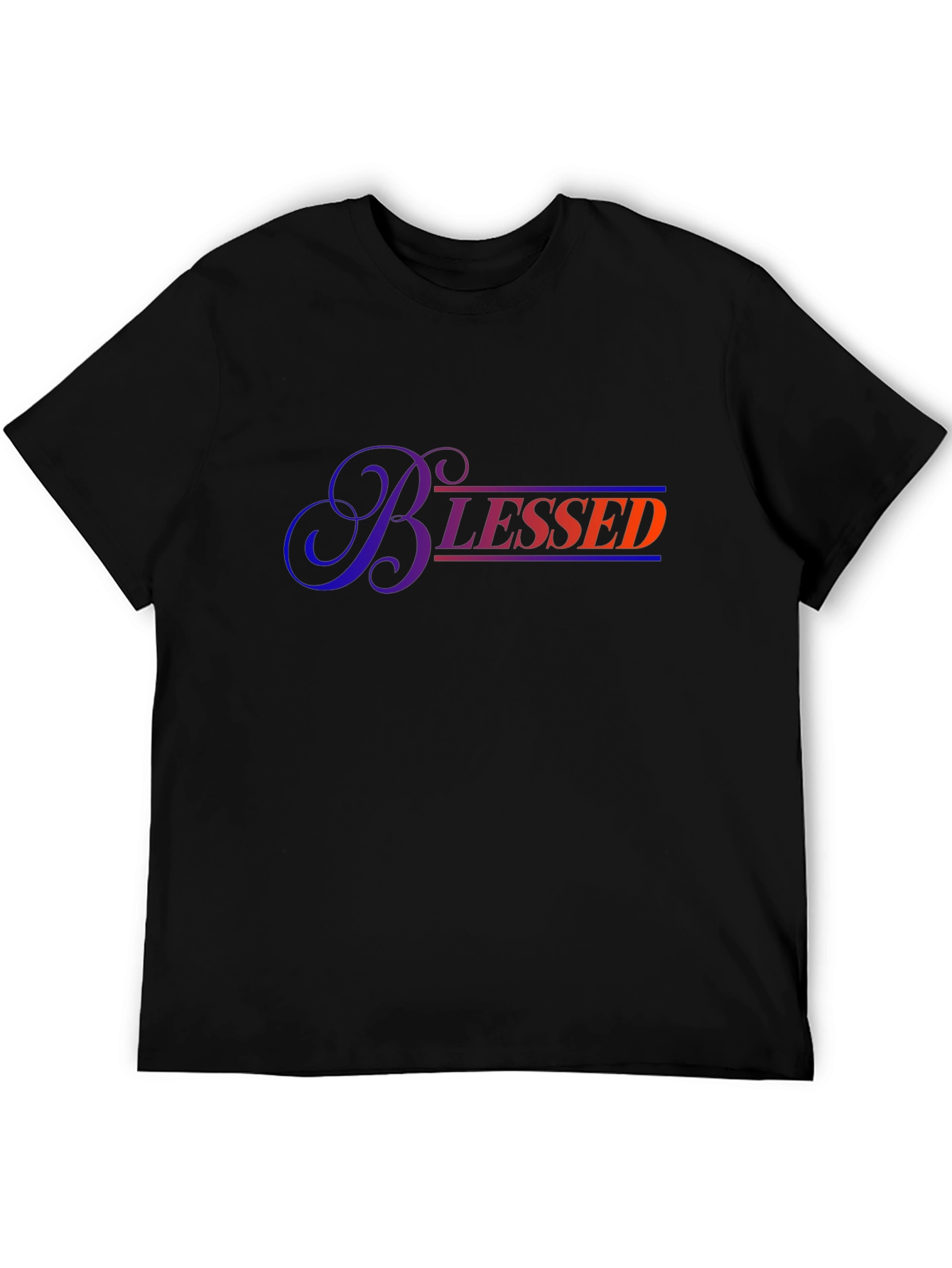 Blessed Graphic T-Shirt - Black