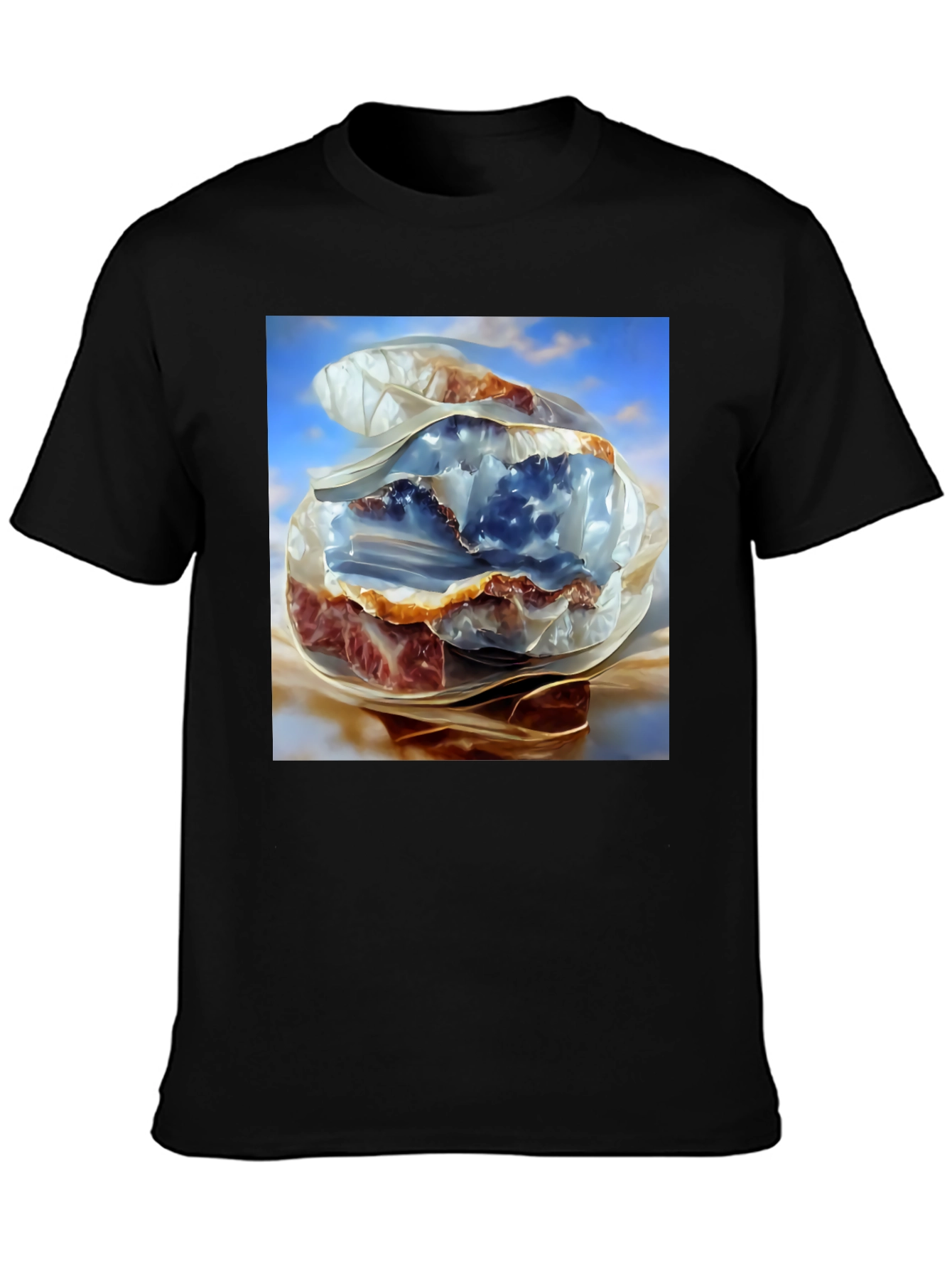 Abstract Food Art Graphic Tee