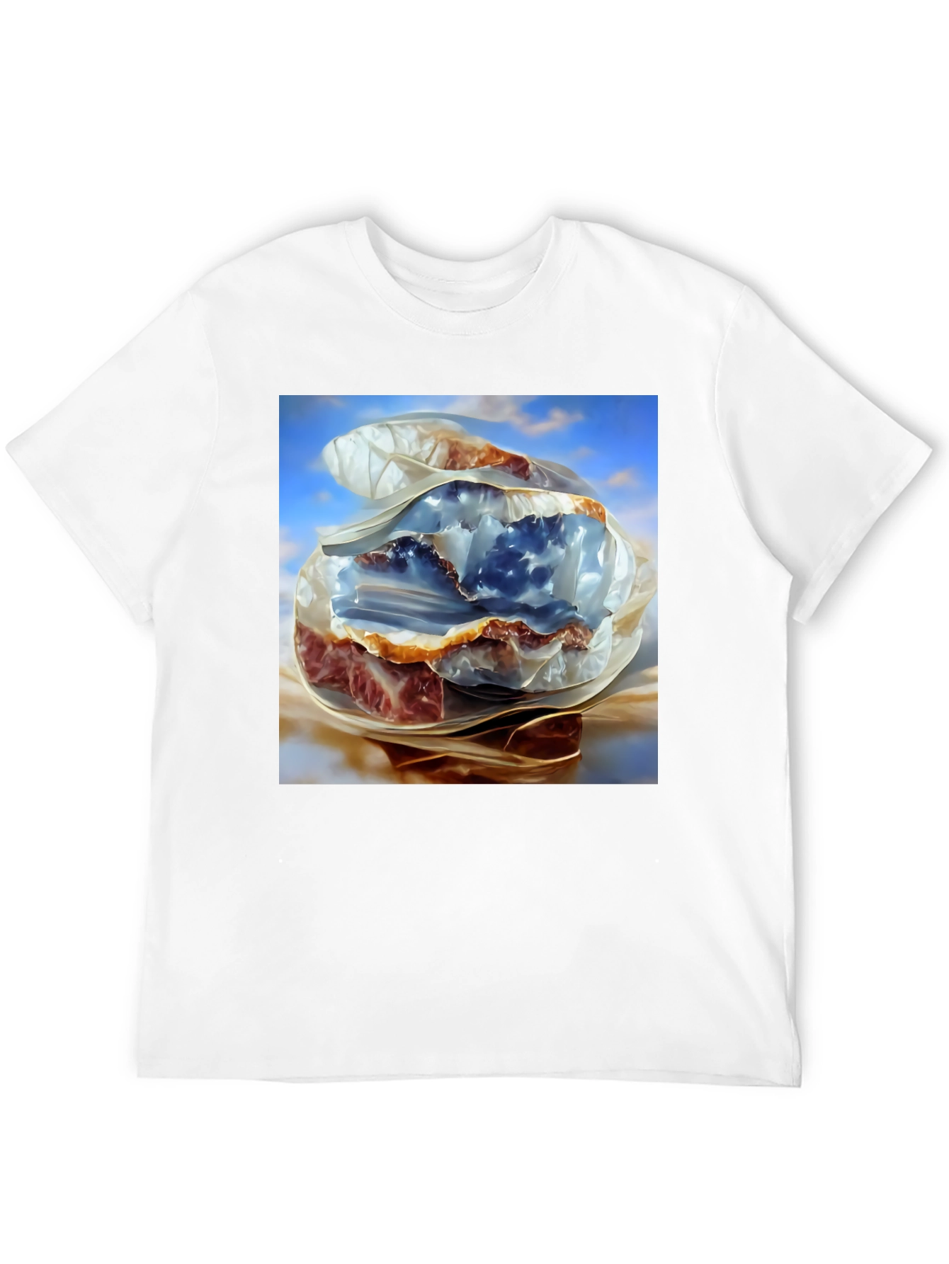 Abstract Food Art Graphic Tee