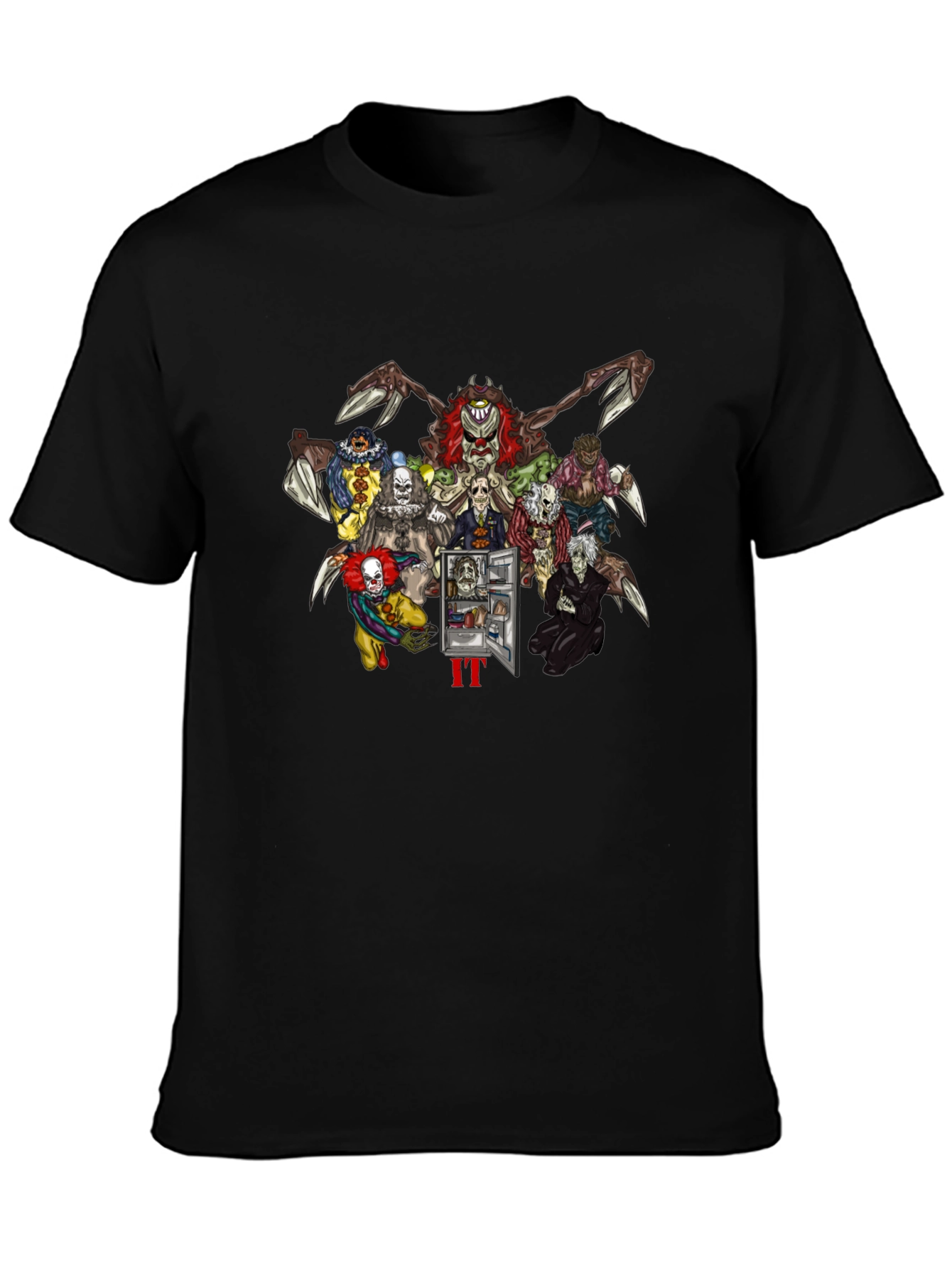 Pennywise IT Horror Movie Character T-Shirt