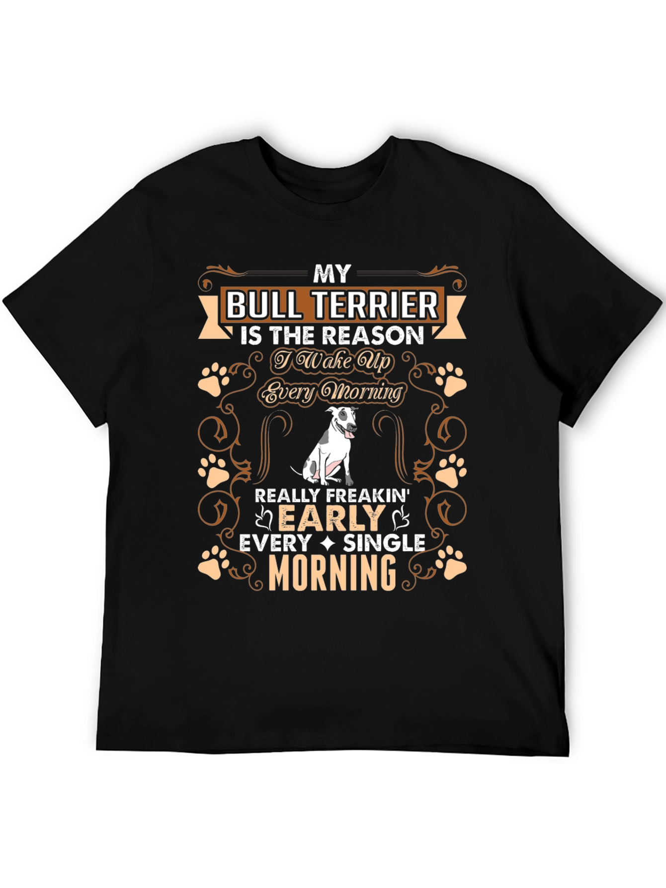 Bull Terrier Lover T-Shirt - Early Morning