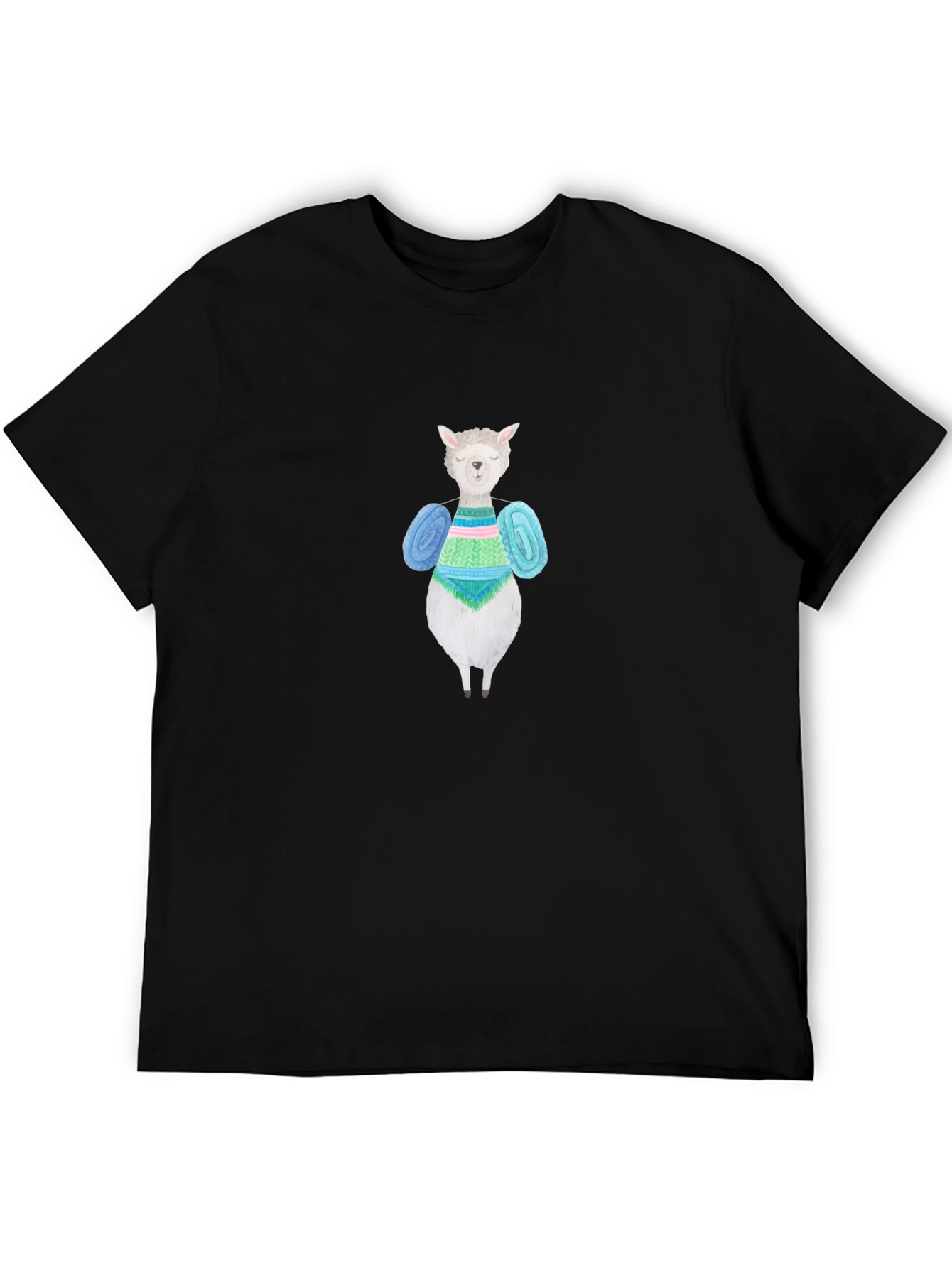 Knitting Alpaca T-Shirt - Unique Design