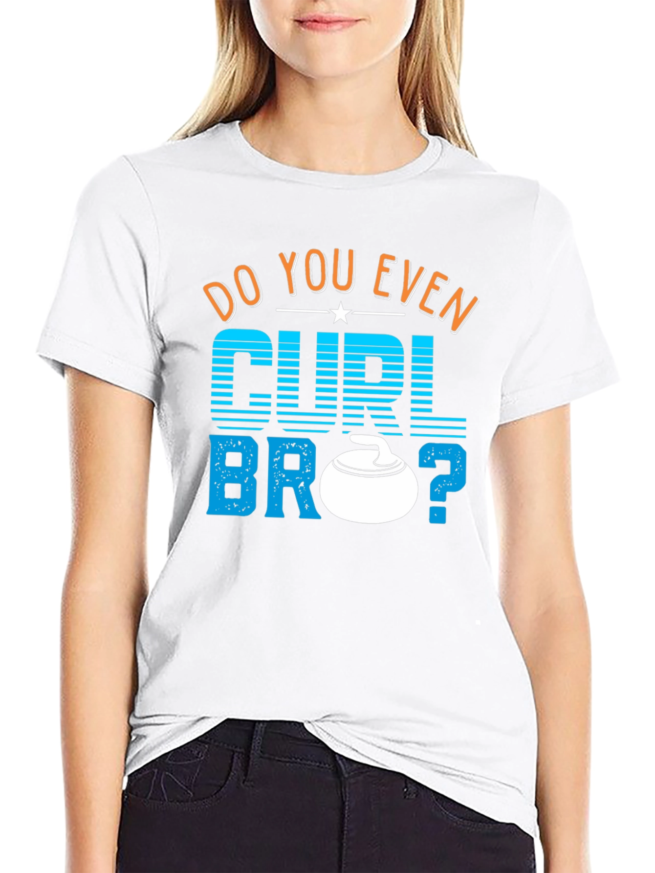 Do You Even Curl Bro? Graphic T-Shirt