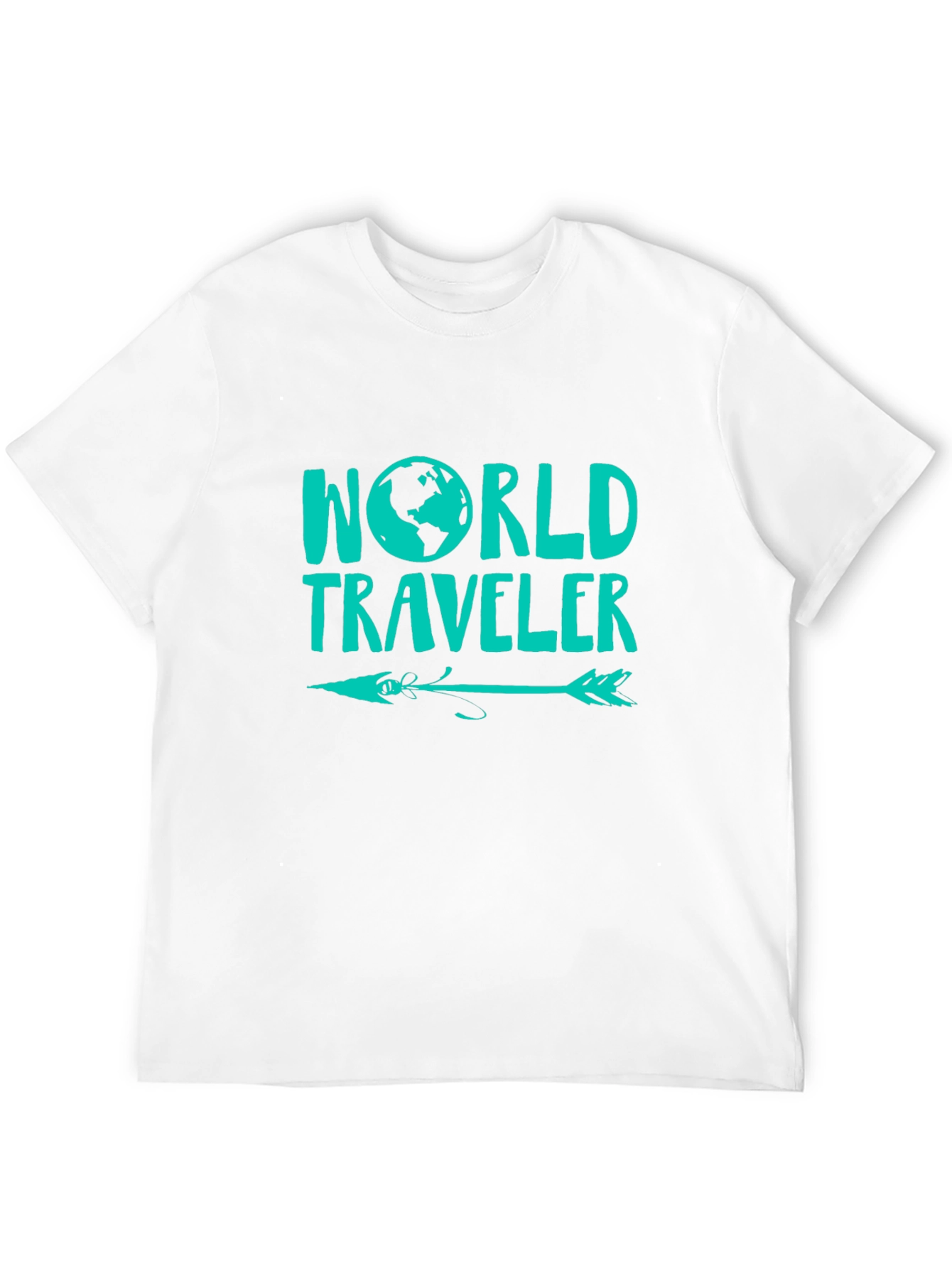 World Traveler Graphic Tee - Adventure Awaits