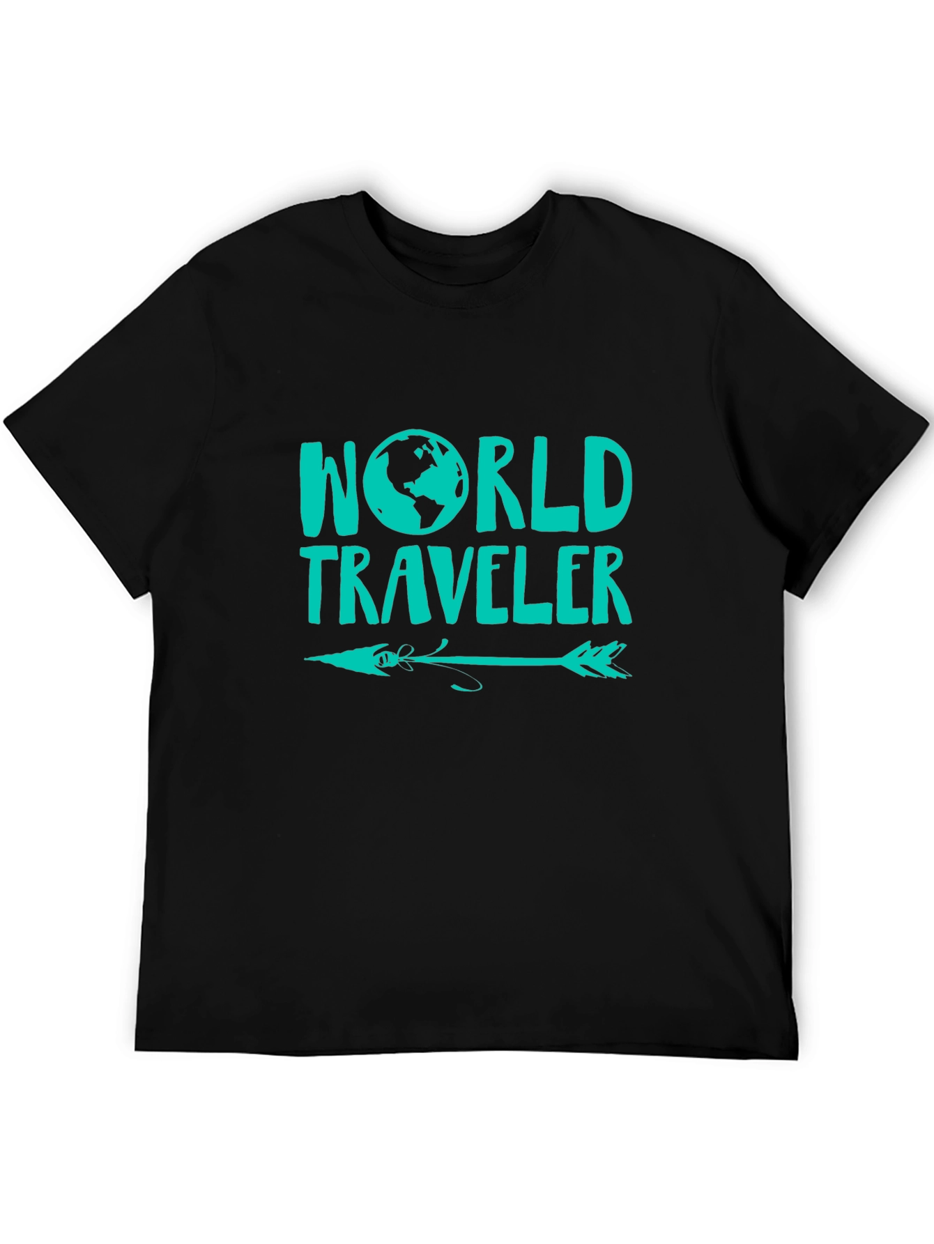 World Traveler Graphic Tee - Adventure Awaits