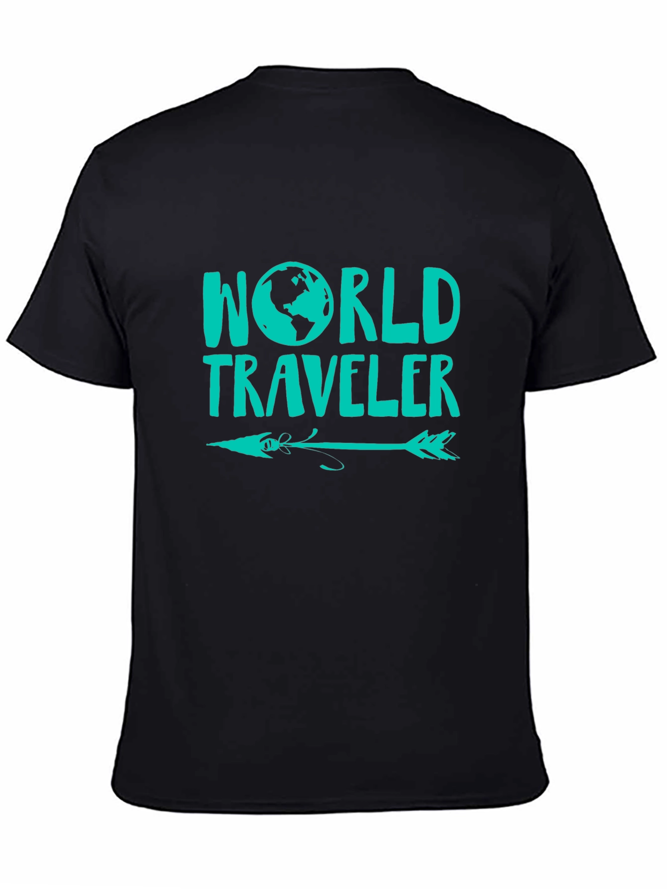 World Traveler Graphic Tee - Adventure Awaits