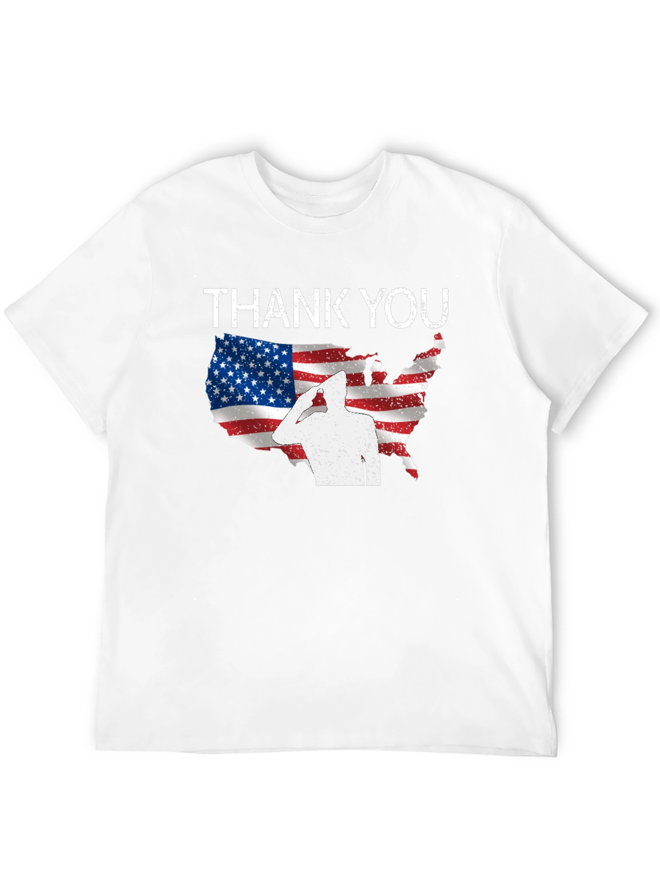 Thank You USA Flag Patriotic T-Shirt