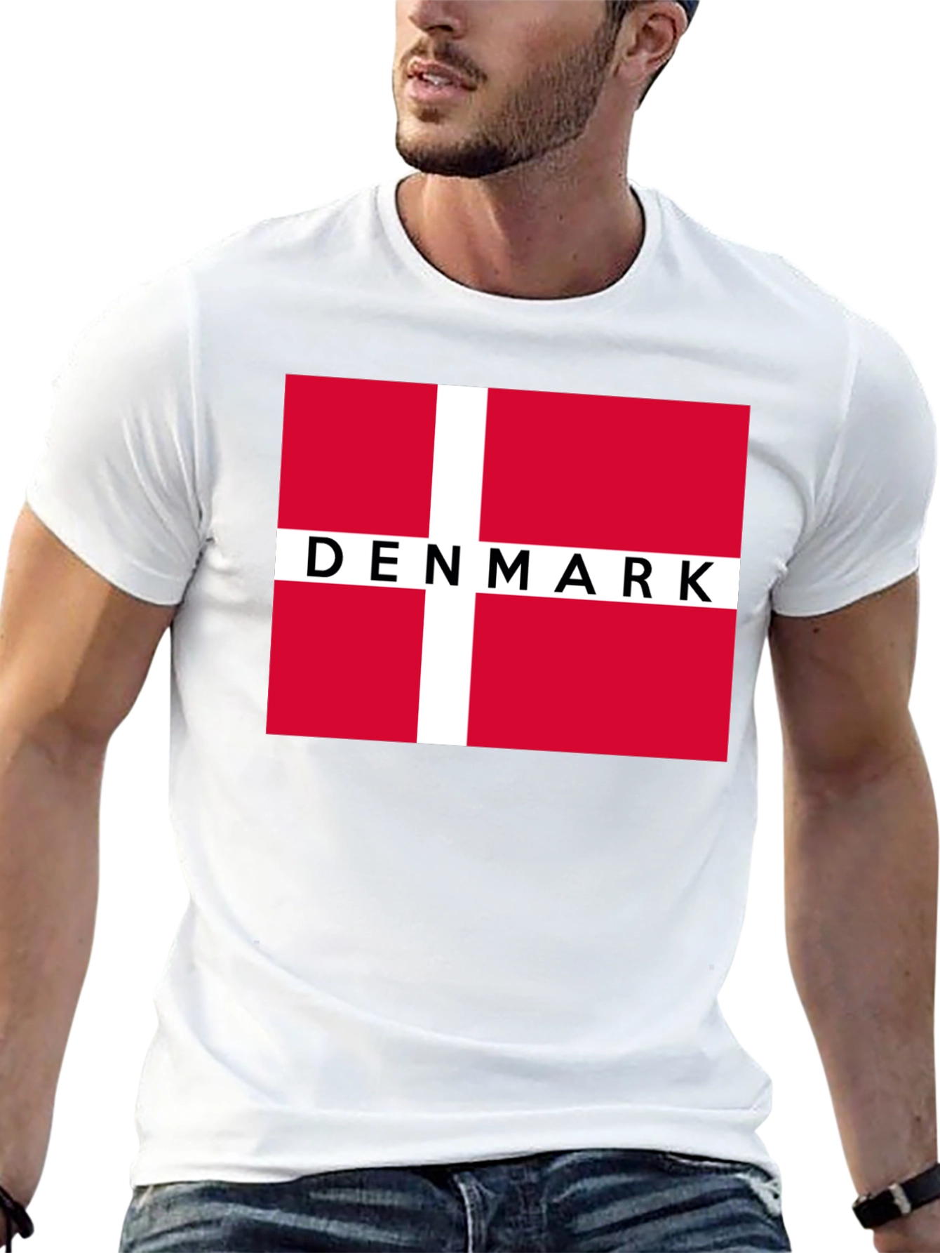Denmark Flag T-Shirt - Show Your Pride!