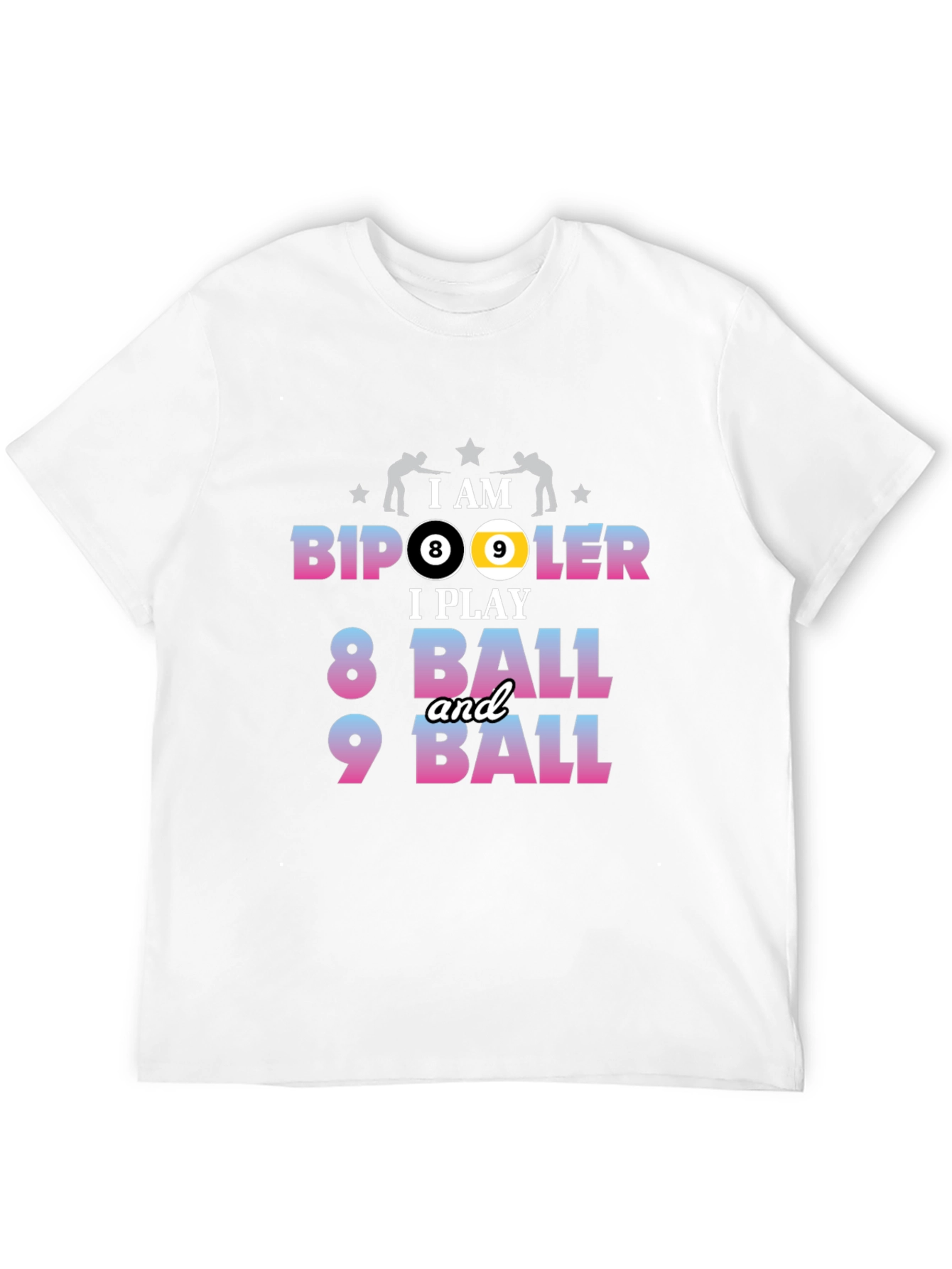 Bipooler Billiards T-Shirt - 8 Ball & 9 Ball
