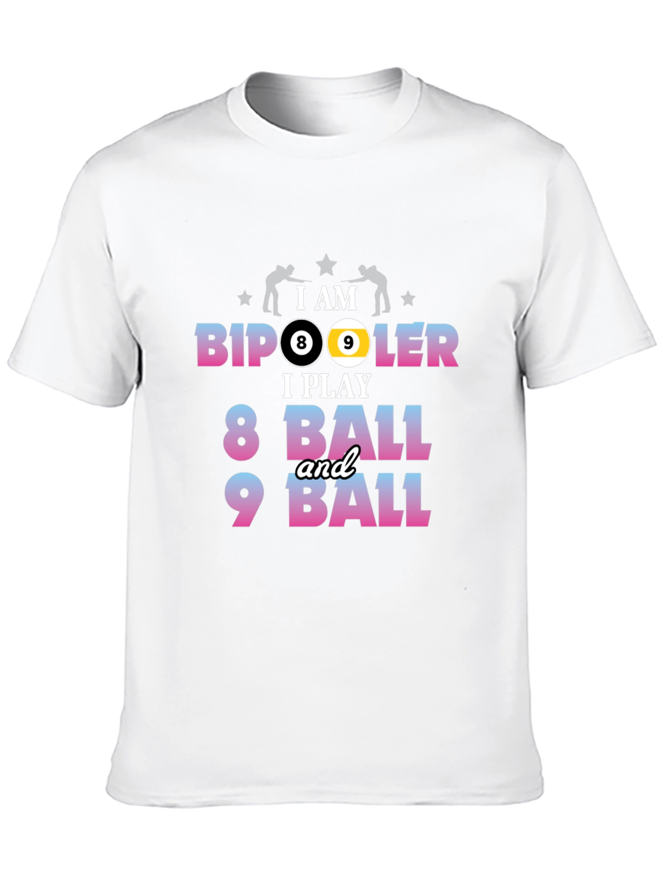 Bipooler Billiards T-Shirt - 8 Ball & 9 Ball