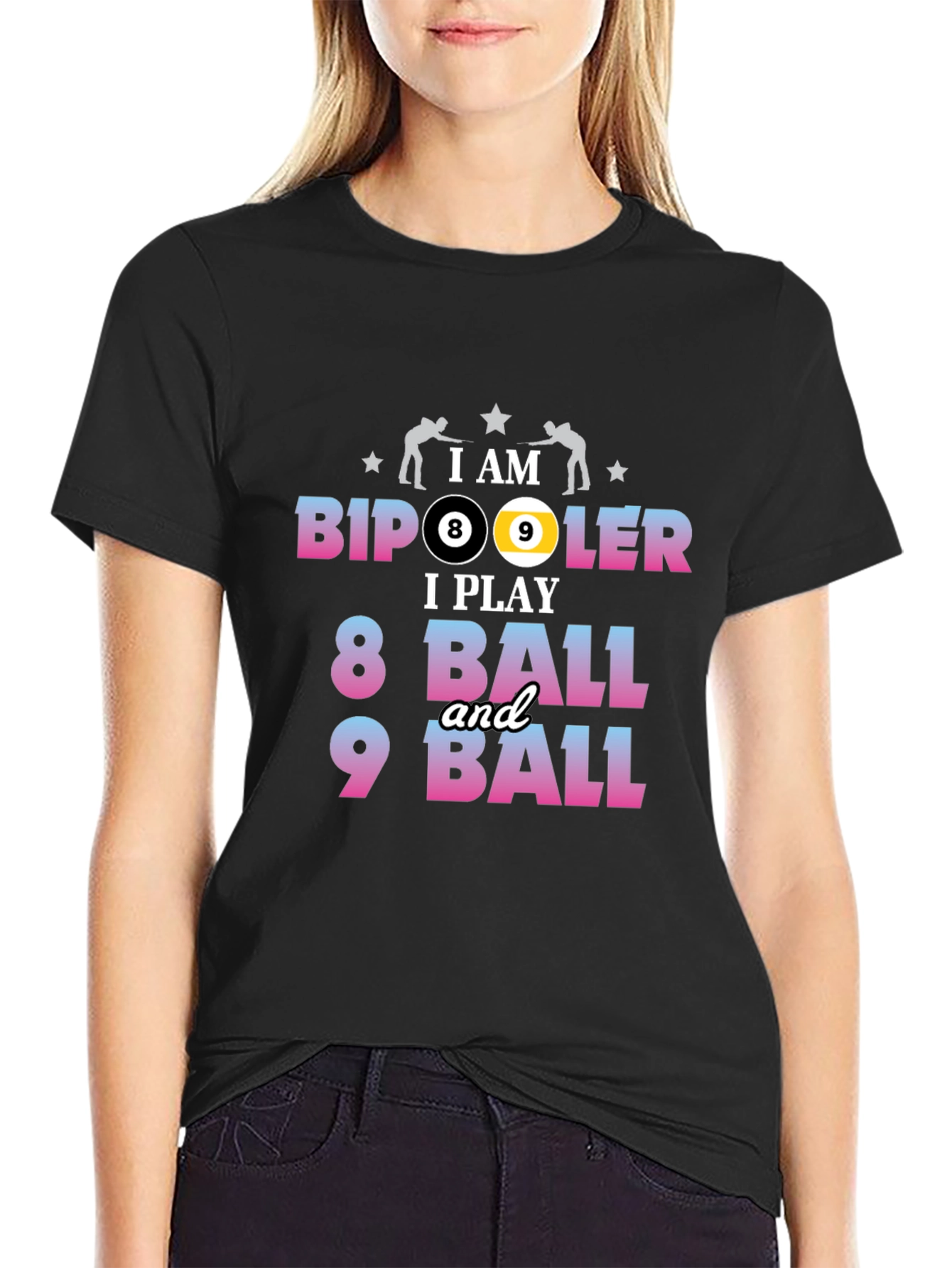 Bipooler Billiards T-Shirt - 8 Ball & 9 Ball