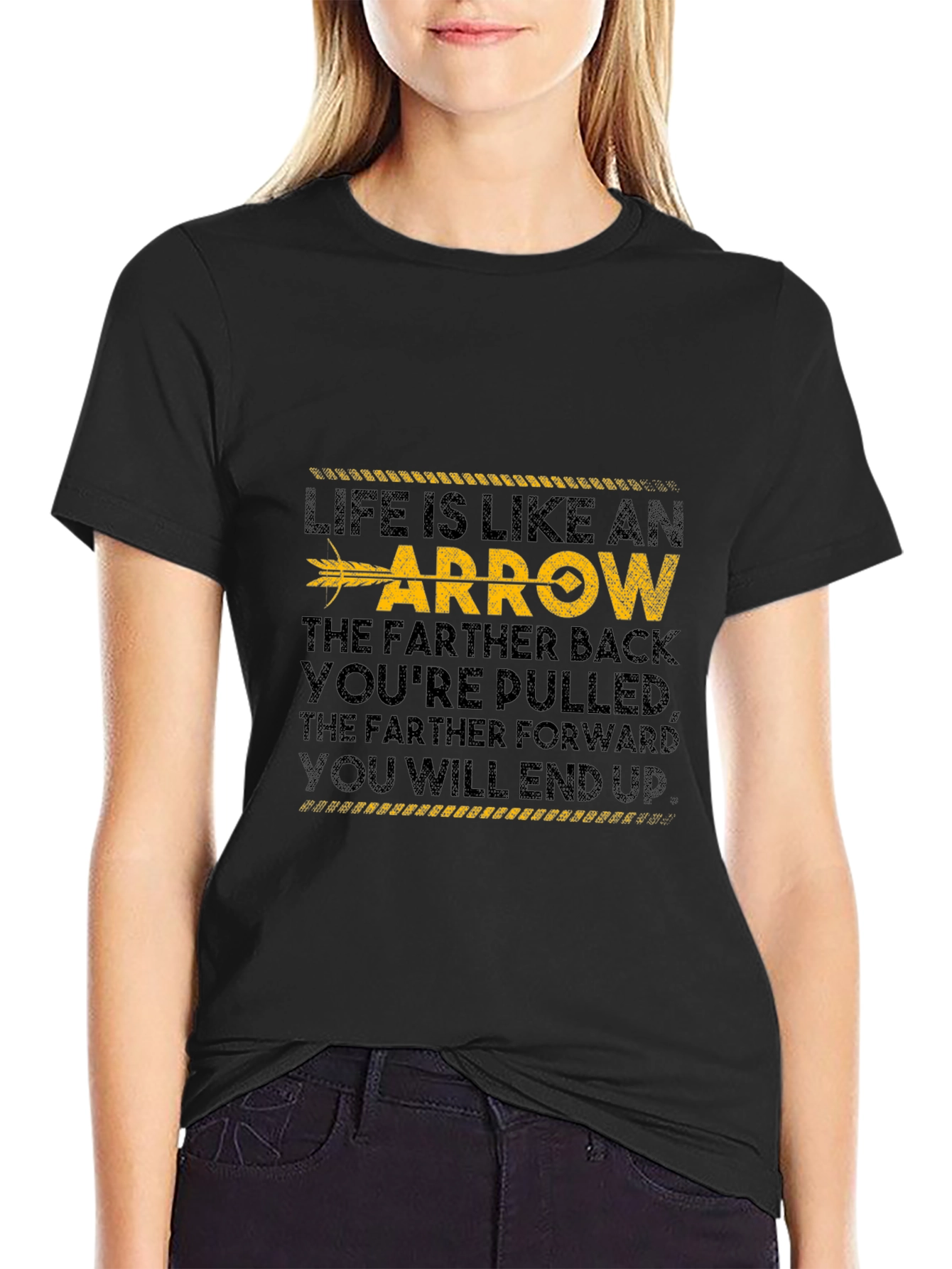 Life is Like an Arrow Graphic T-Shirt