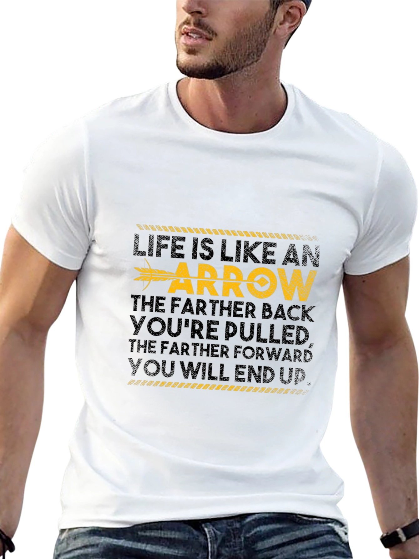 Life is Like an Arrow Graphic T-Shirt