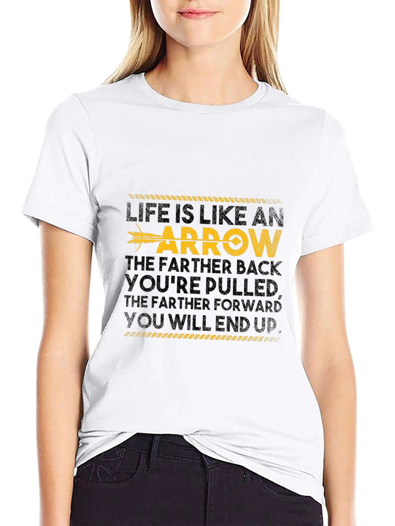 Life is Like an Arrow Graphic T-Shirt