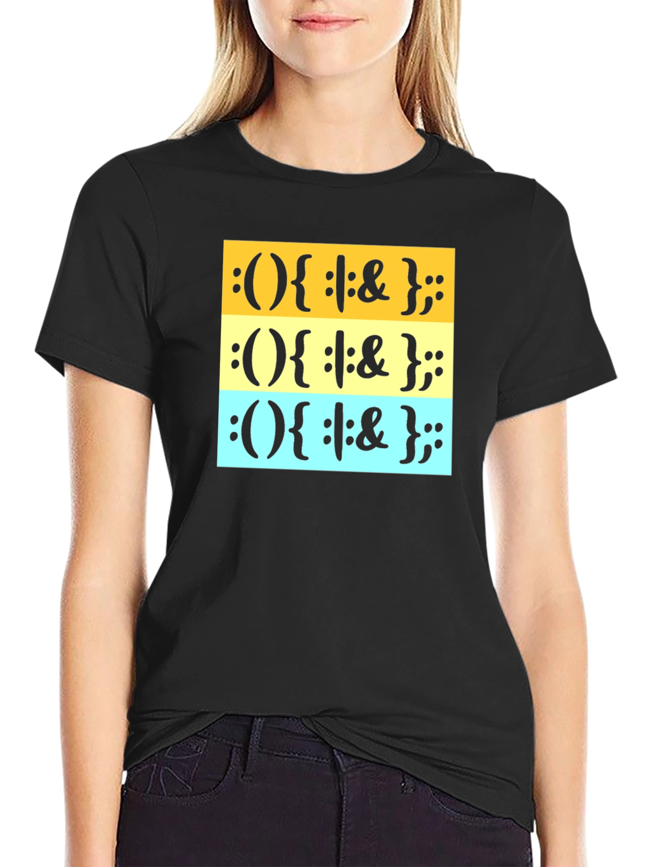 Programmer Code T-Shirt - Black