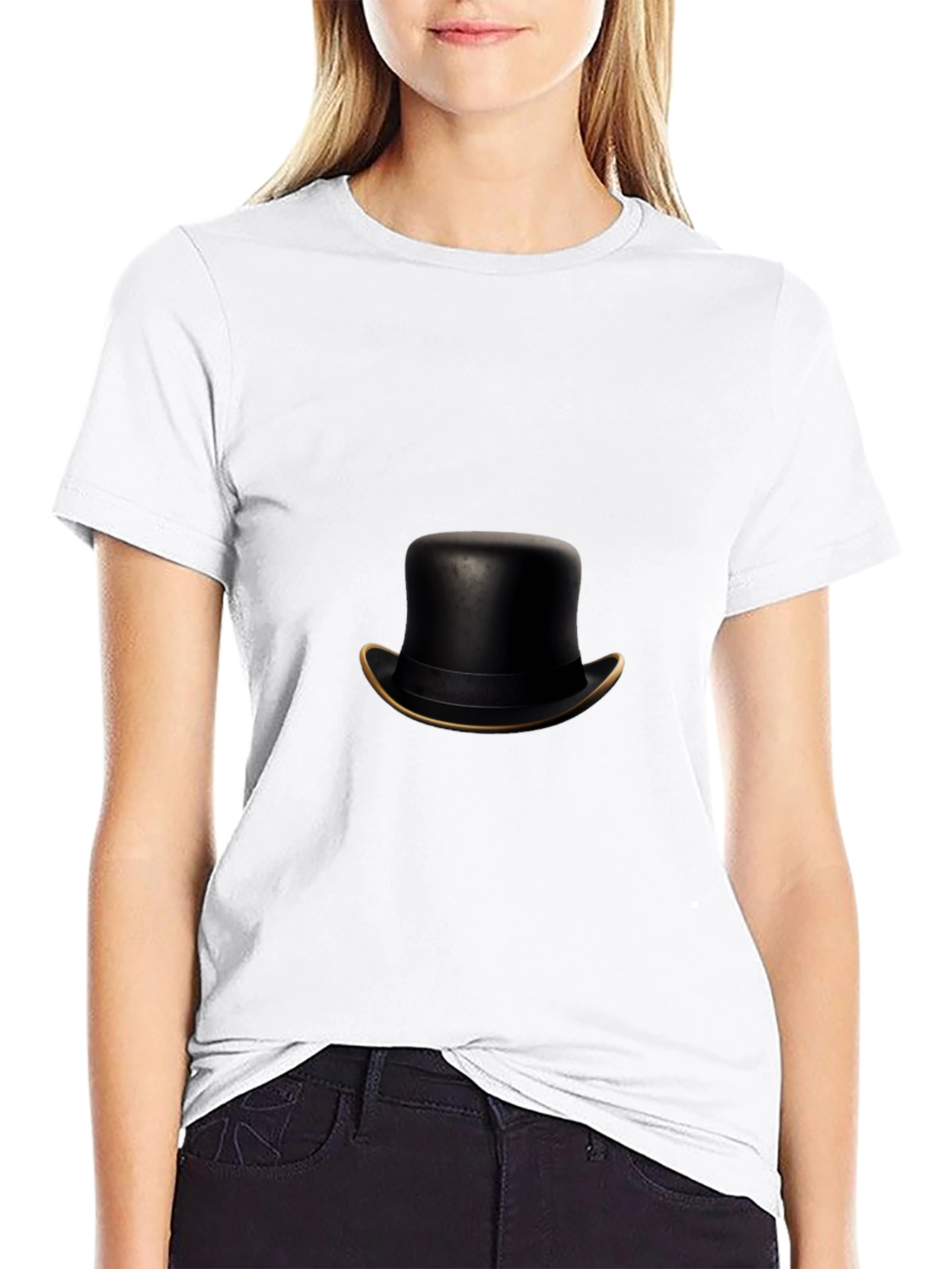Top Hat Tee - Sleek & Stylish