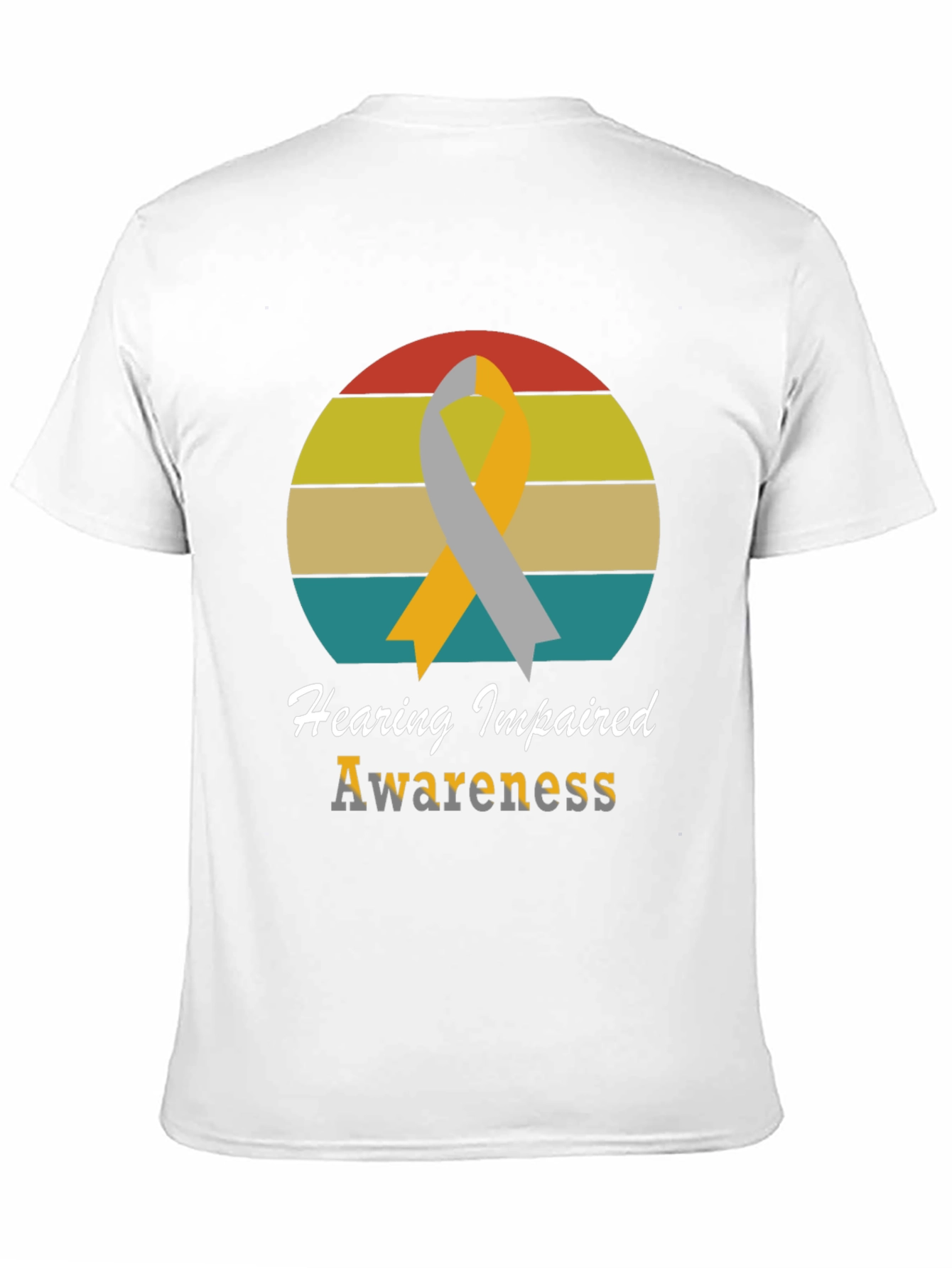 Hearing Impaired Awareness T-Shirt - Retro Style