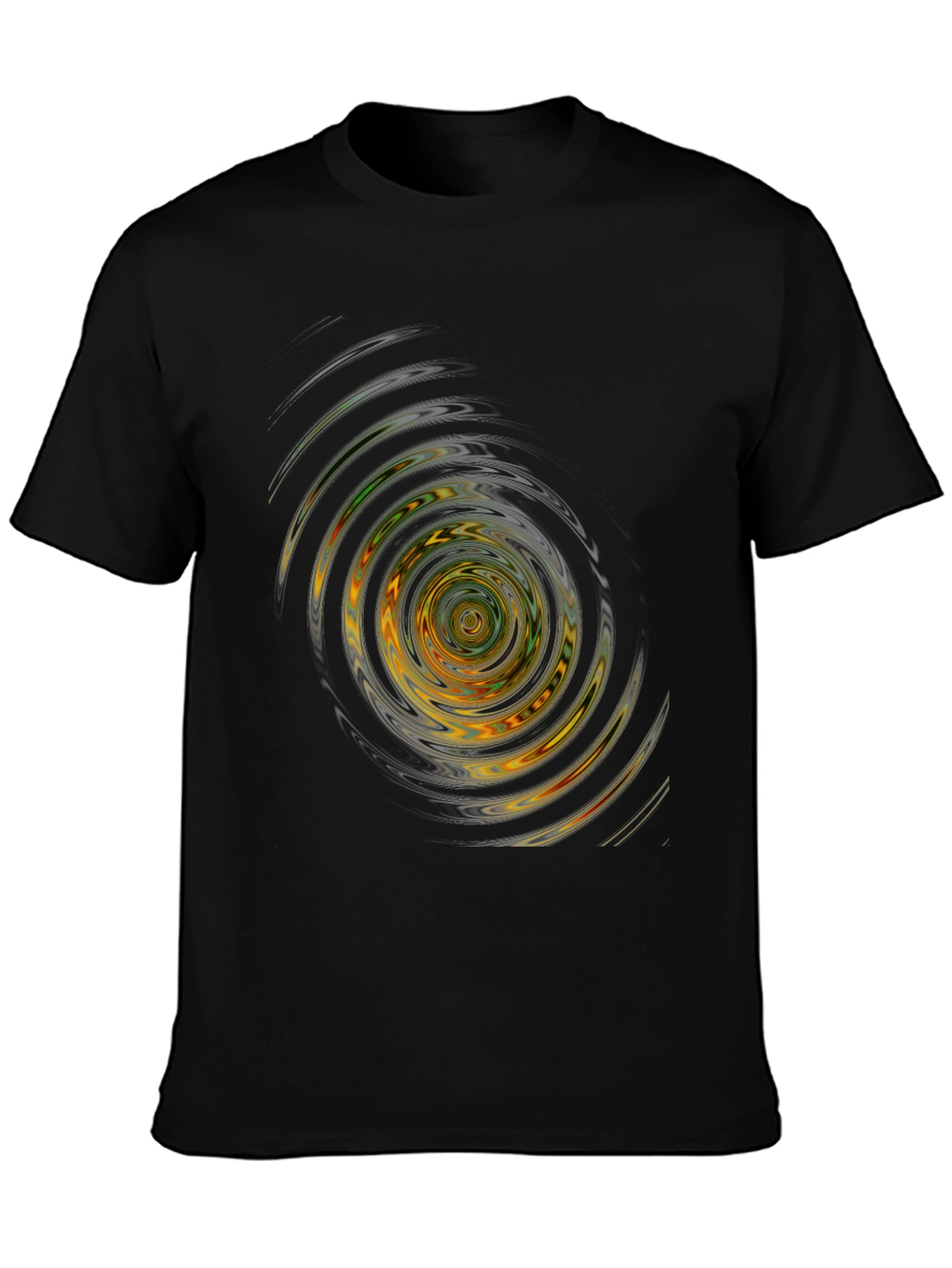 Vortex Graphic Black T-Shirt