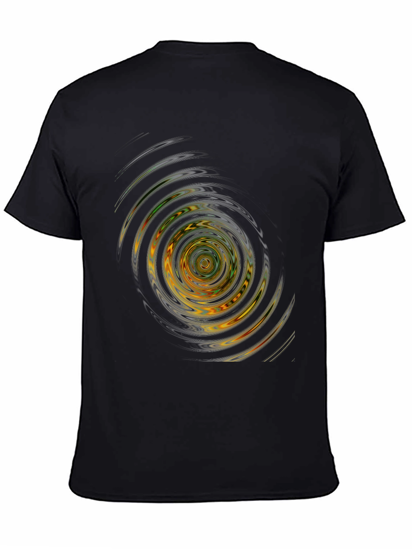 Vortex Graphic Black T-Shirt