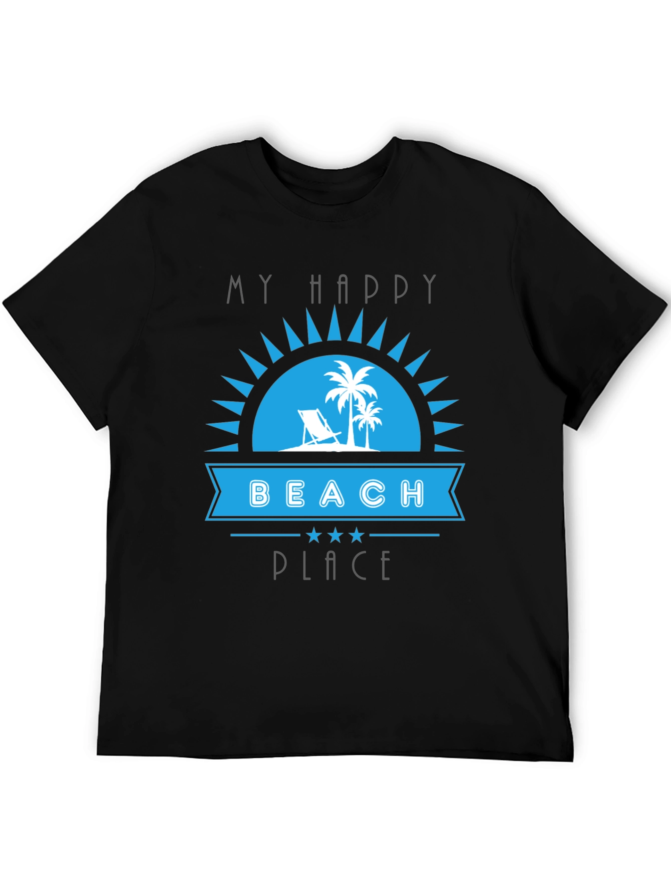 My Happy Beach Place Graphic T-Shirt