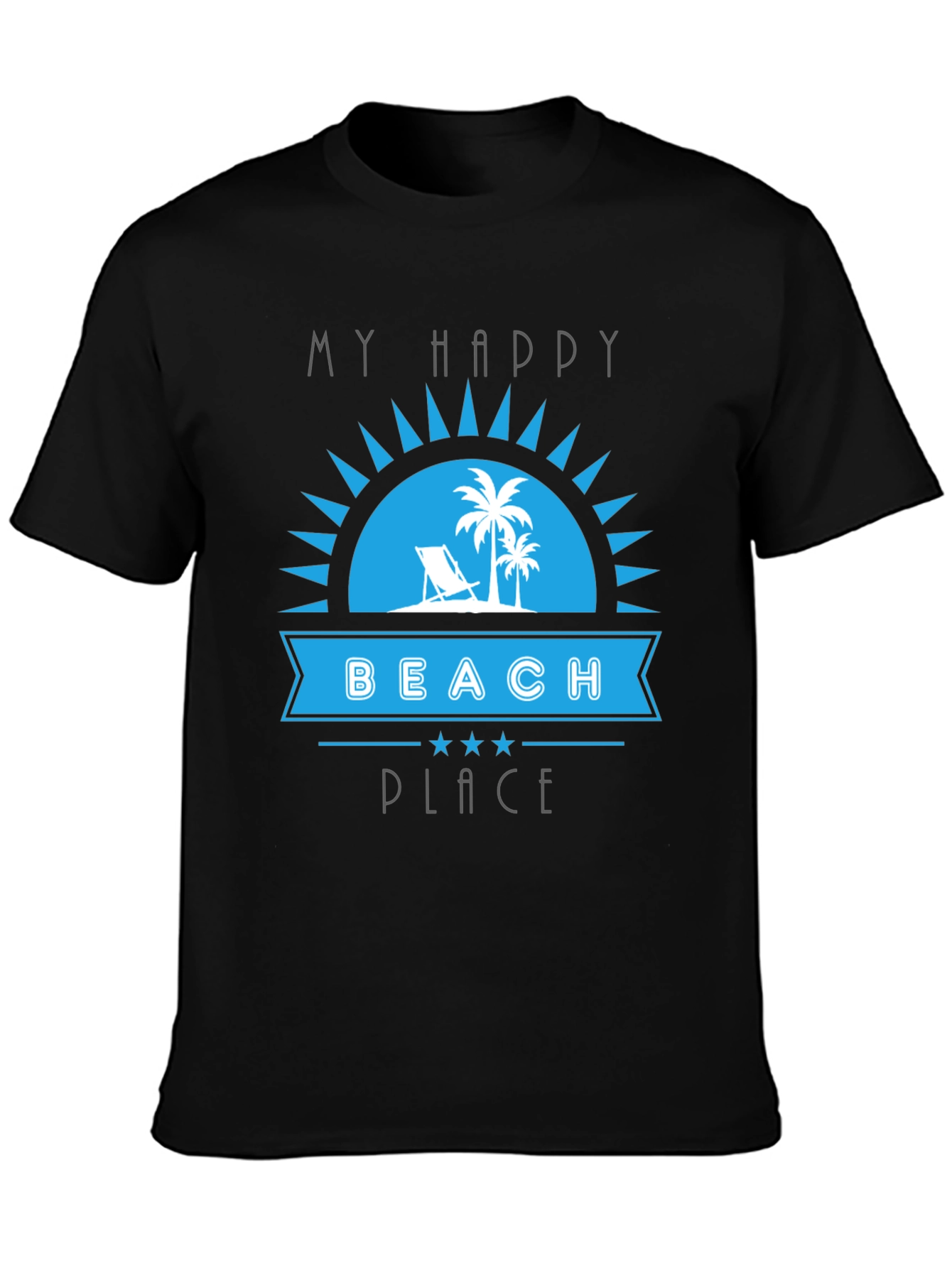 My Happy Beach Place Graphic T-Shirt