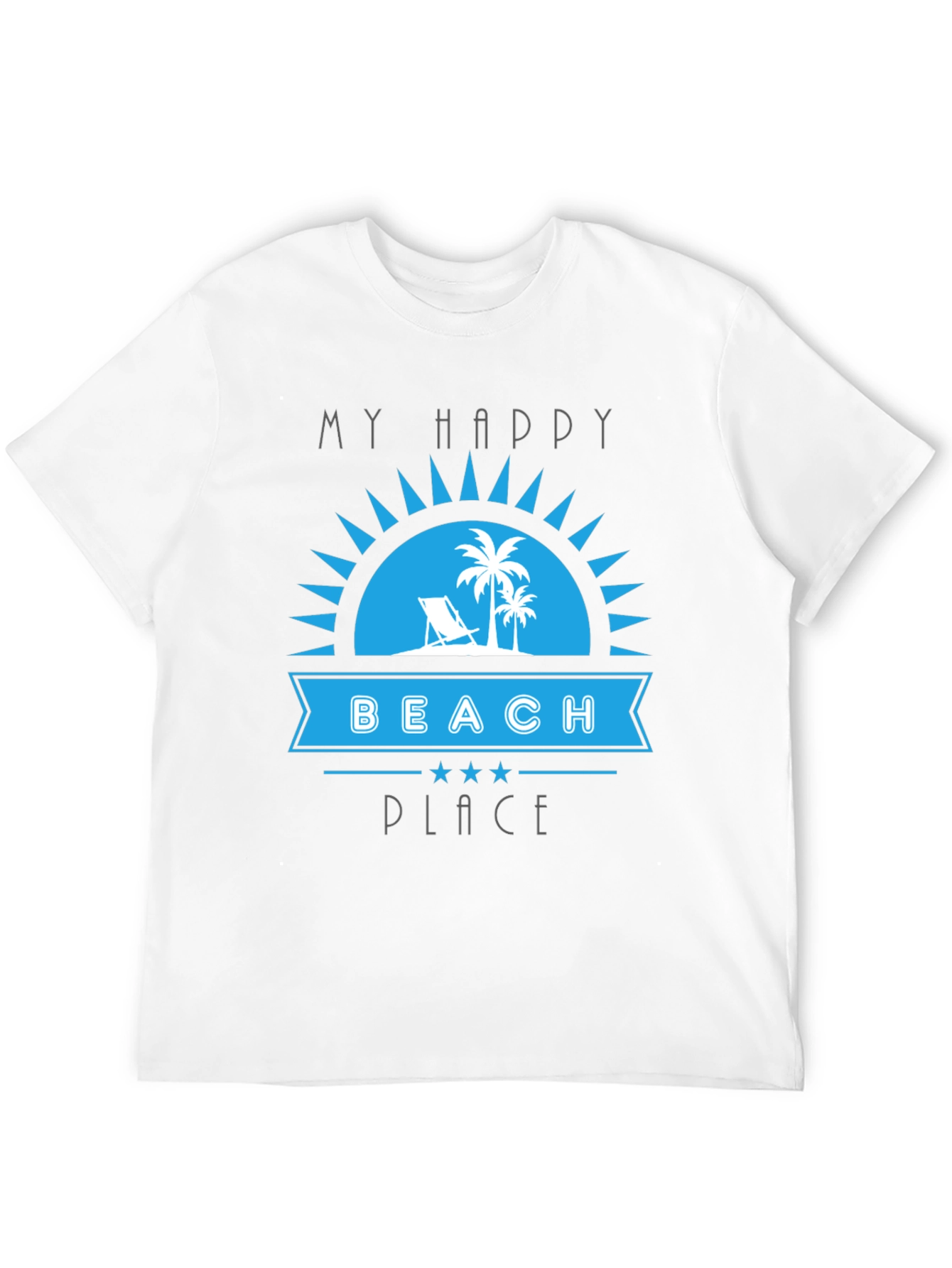My Happy Beach Place Graphic T-Shirt