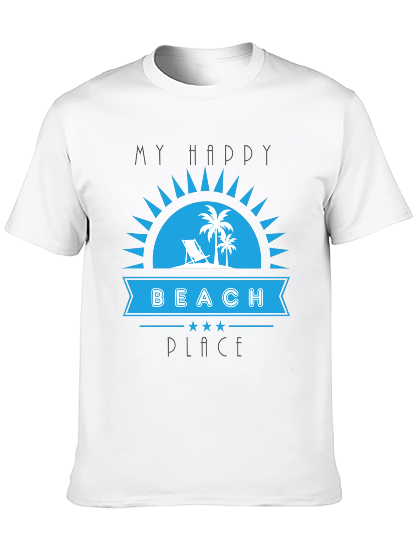 My Happy Beach Place Graphic T-Shirt
