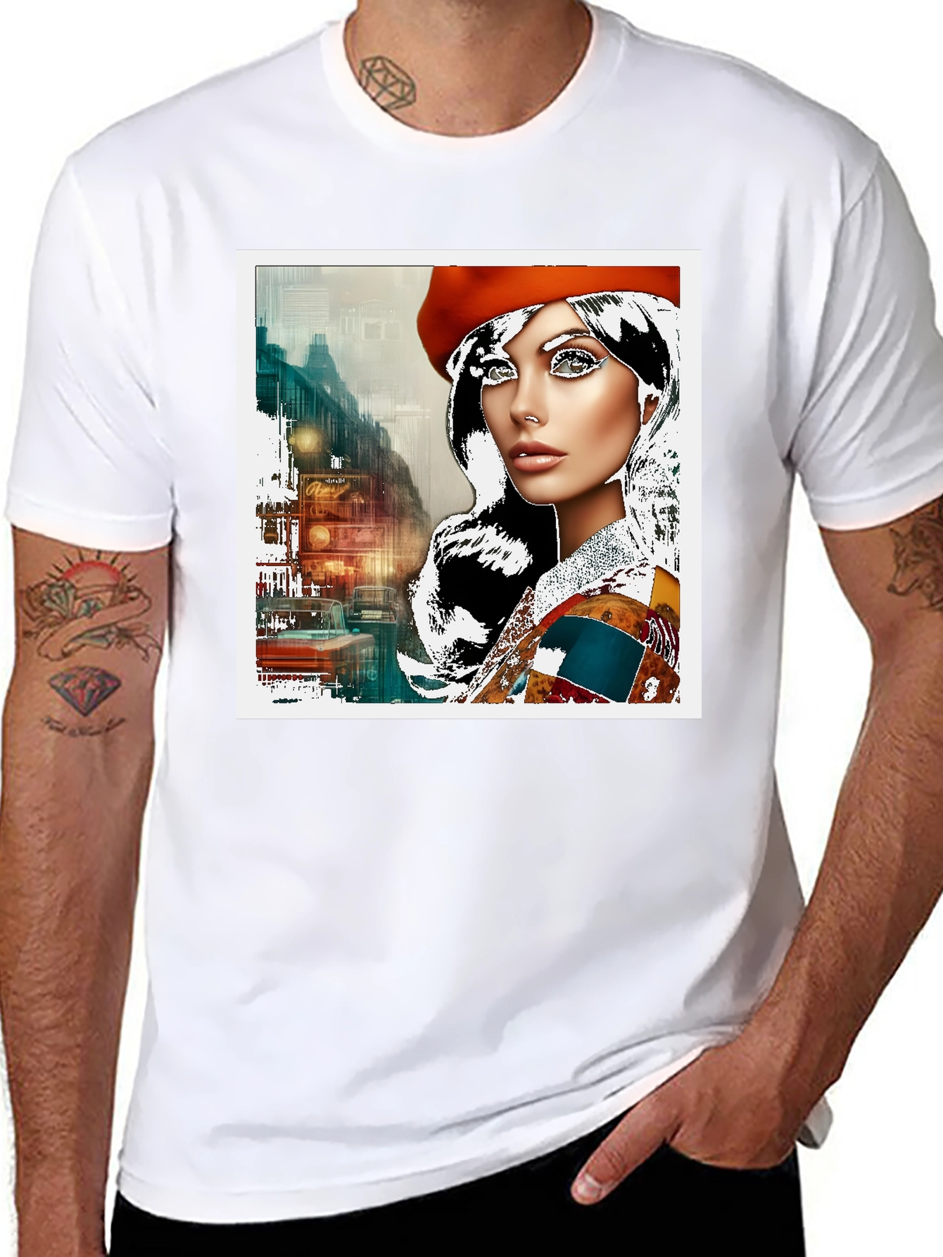 Stylish Urban Chic Graphic Tee