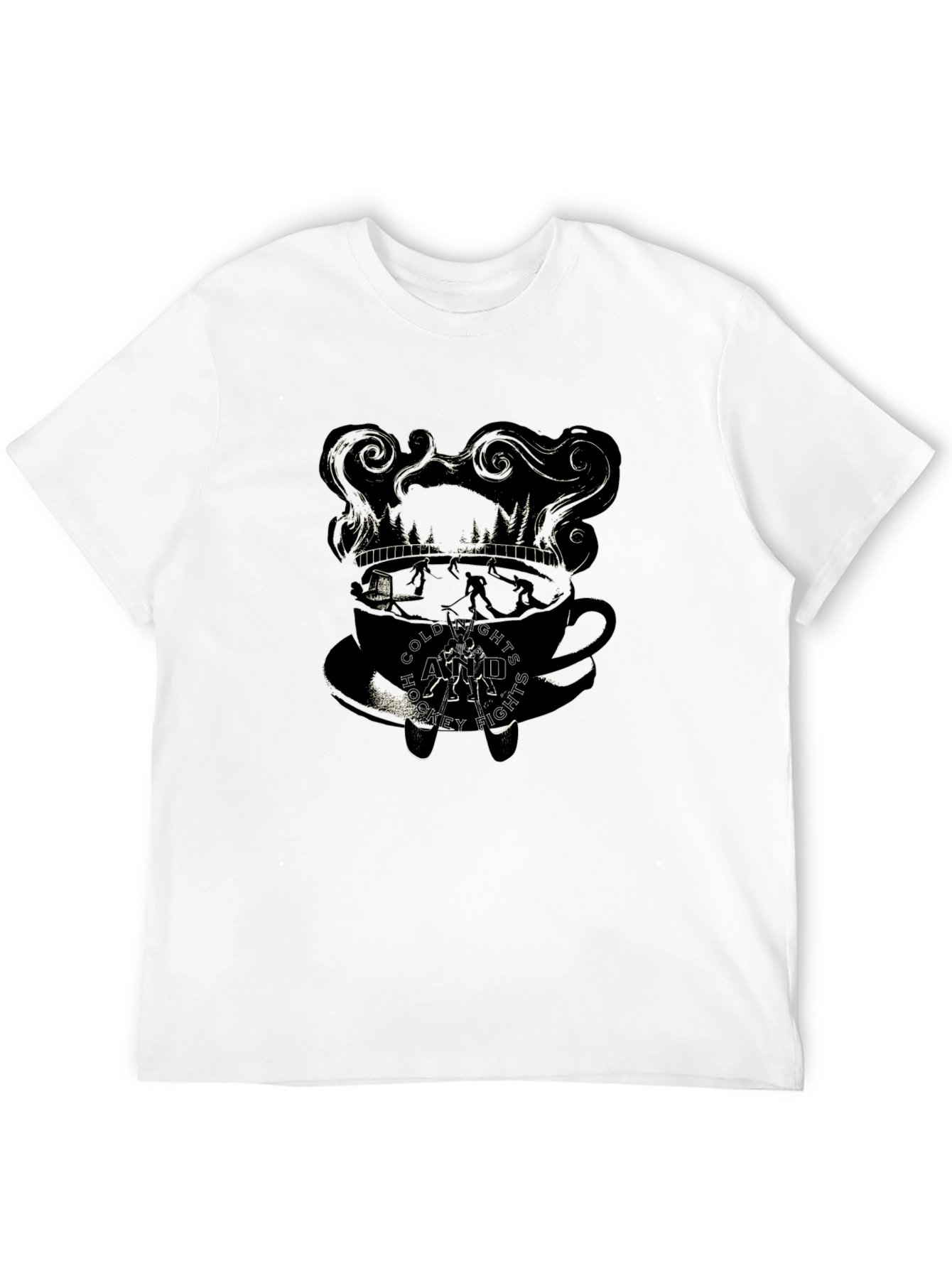 Cold Nights and Hockey Fights T-Shirt