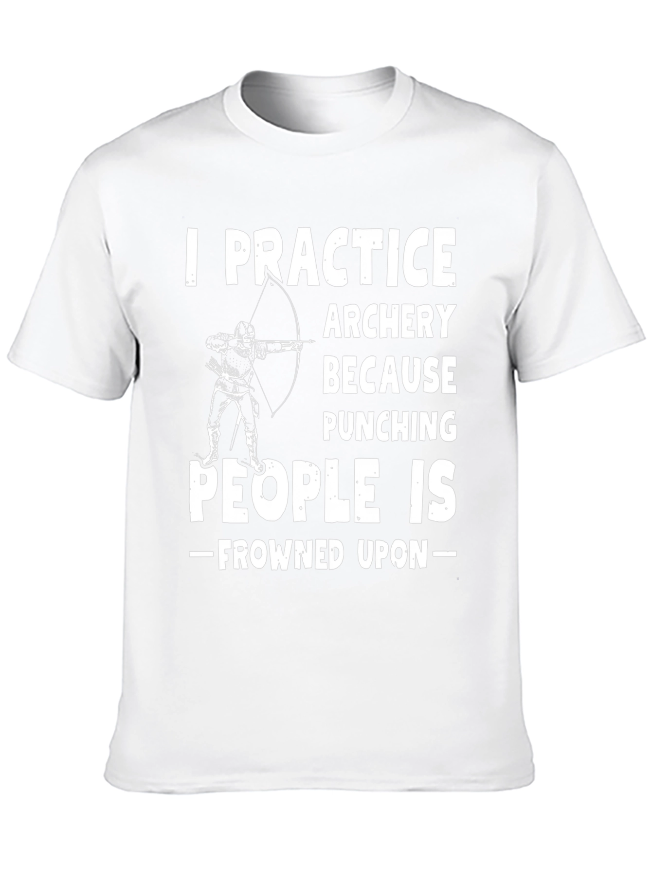 Archery Practice Funny Graphic Tee