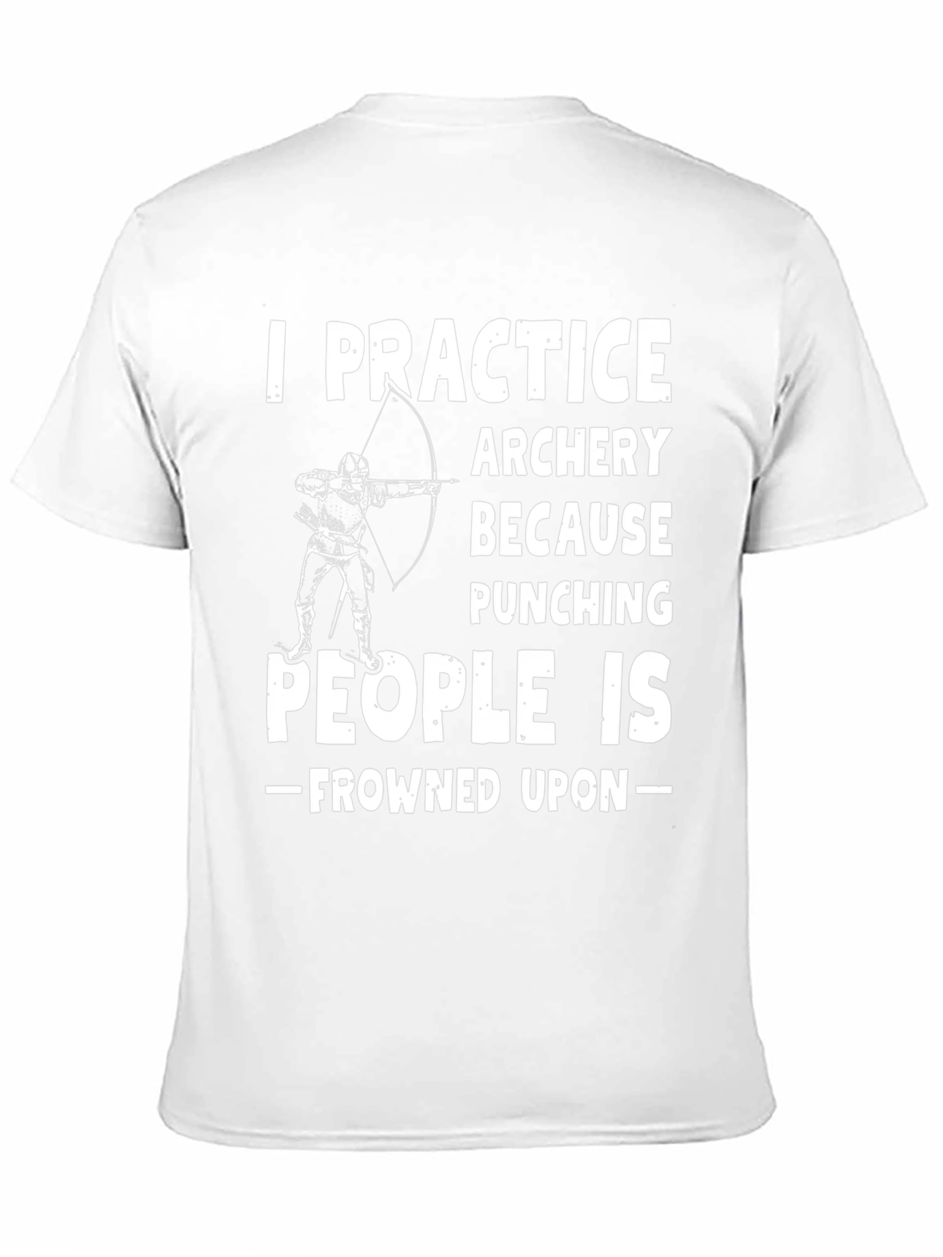 Archery Practice Funny Graphic Tee