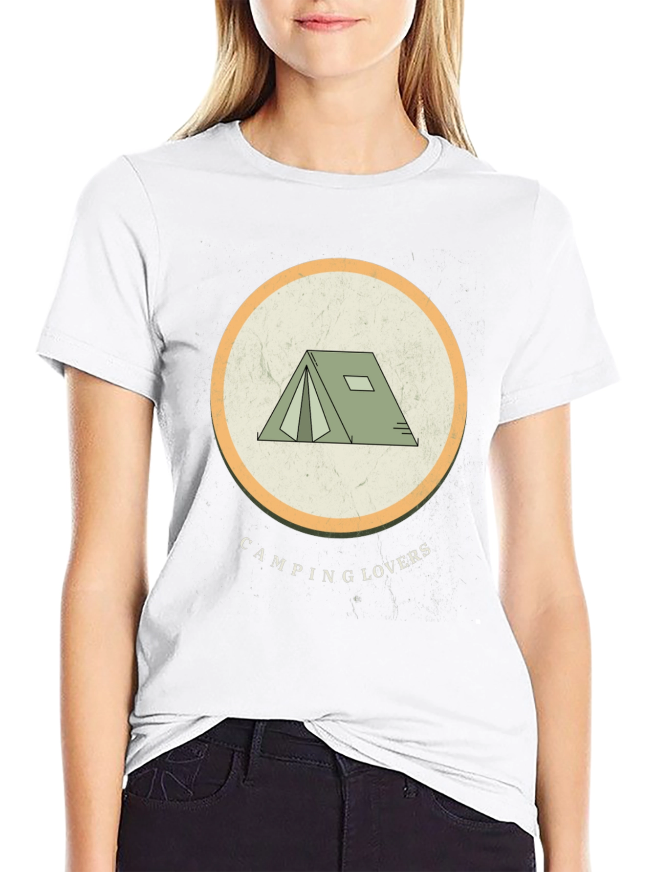 Camping Lovers Graphic Tee - Adventure Ready!