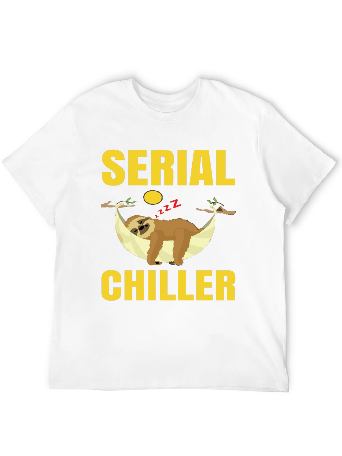 Serial Chiller Sloth Graphic Tee