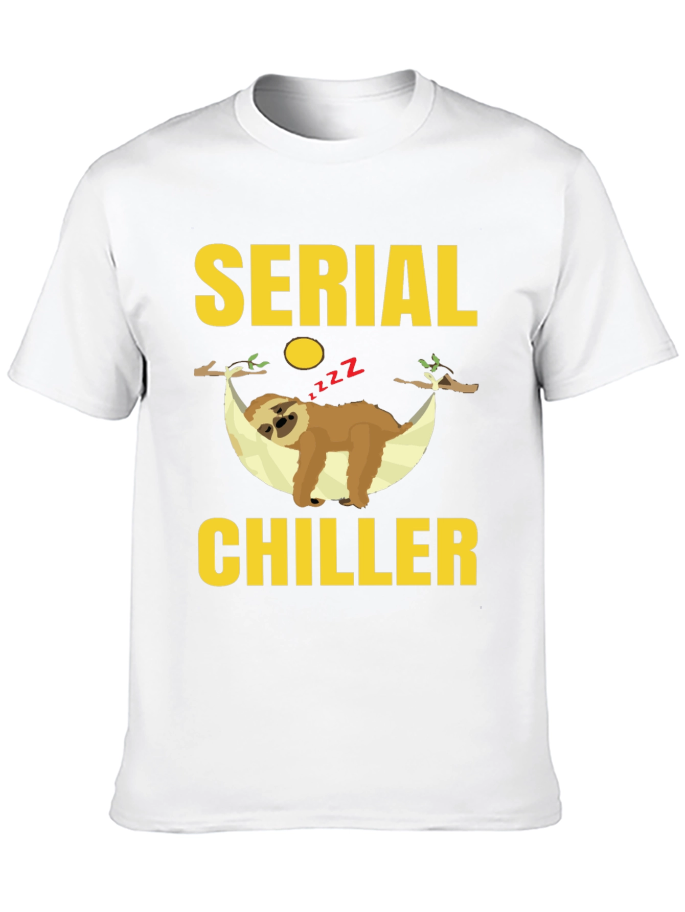 Serial Chiller Sloth Graphic Tee