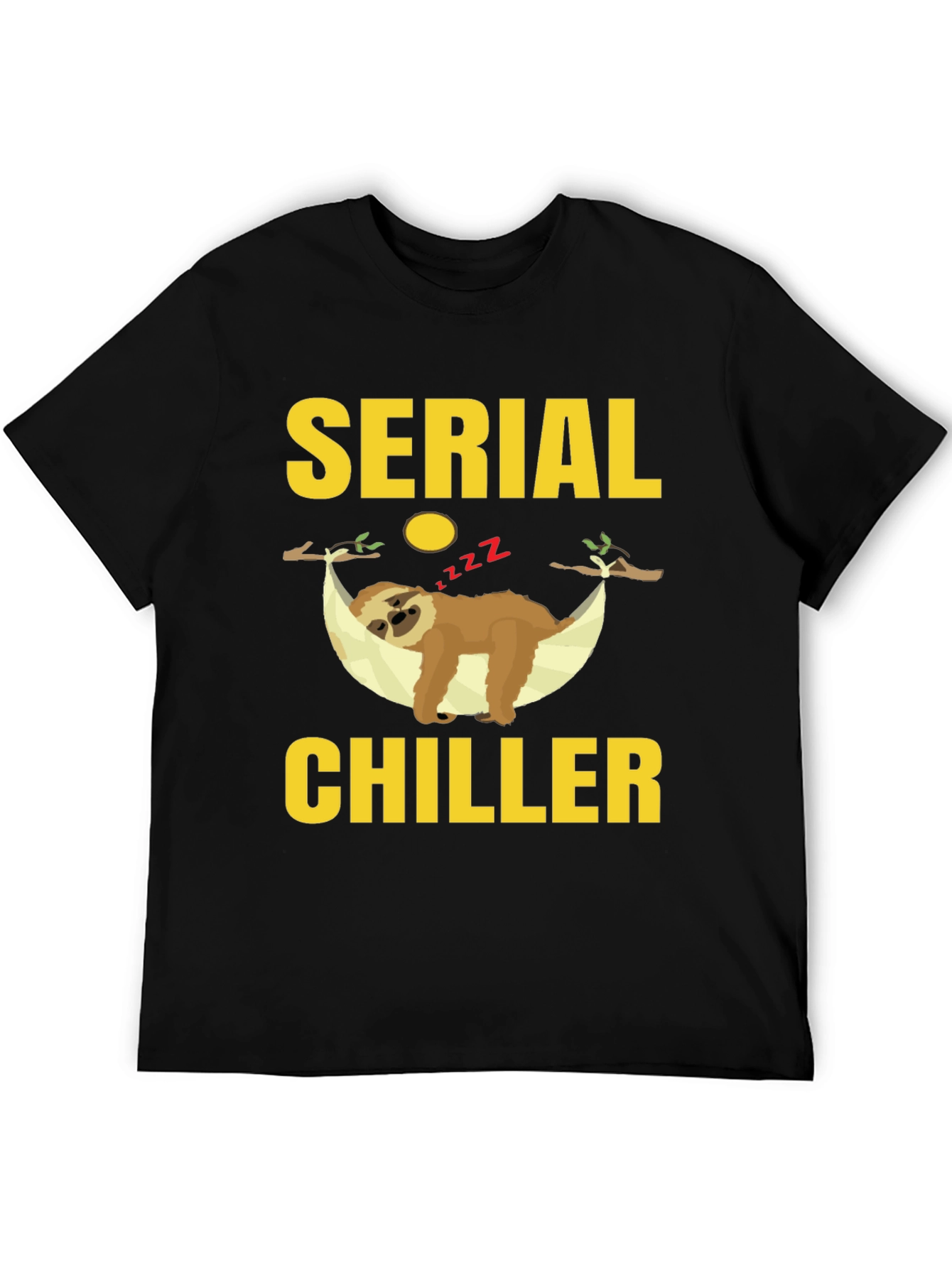 Serial Chiller Sloth Graphic Tee