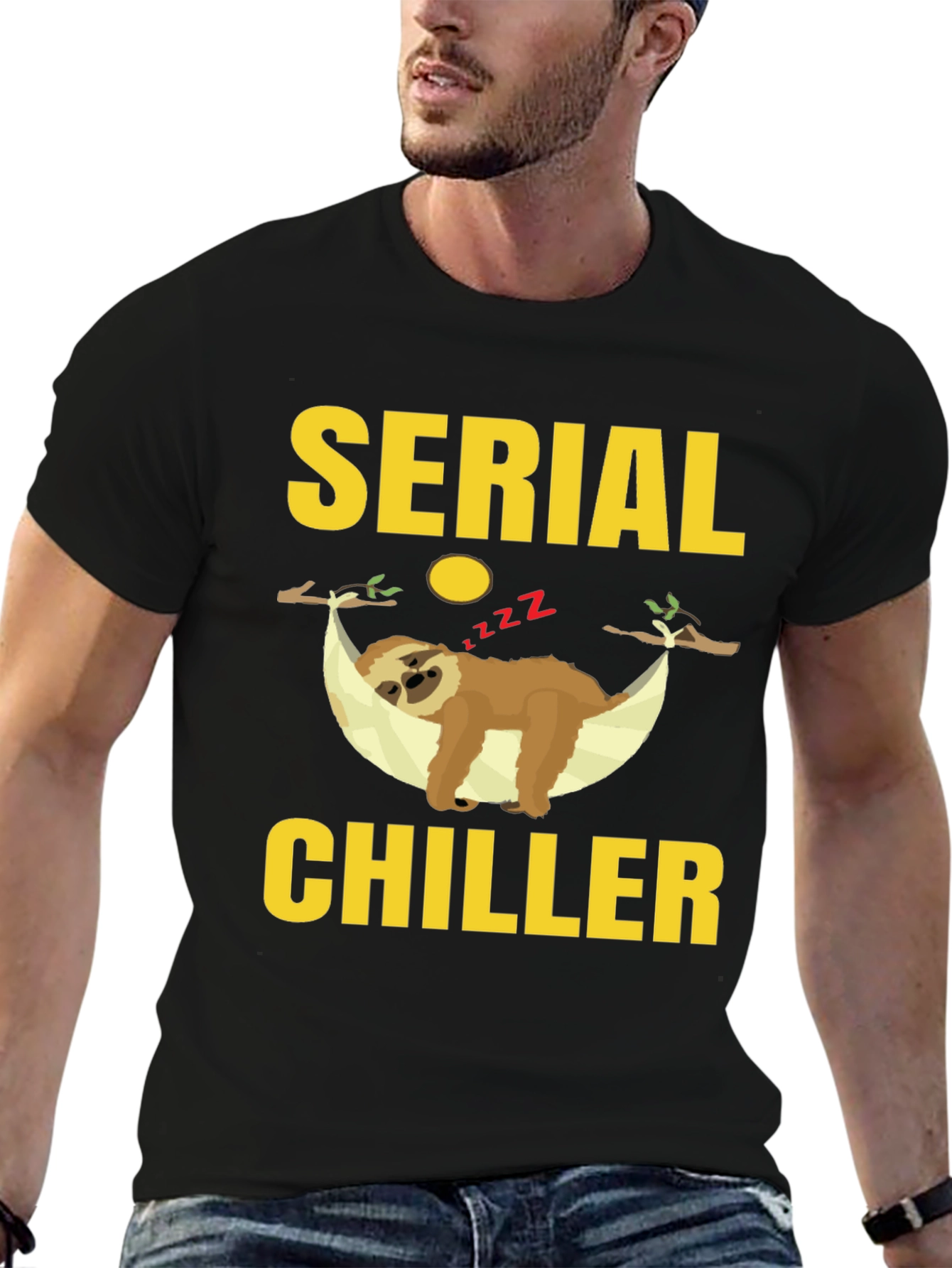 Serial Chiller Sloth Graphic Tee