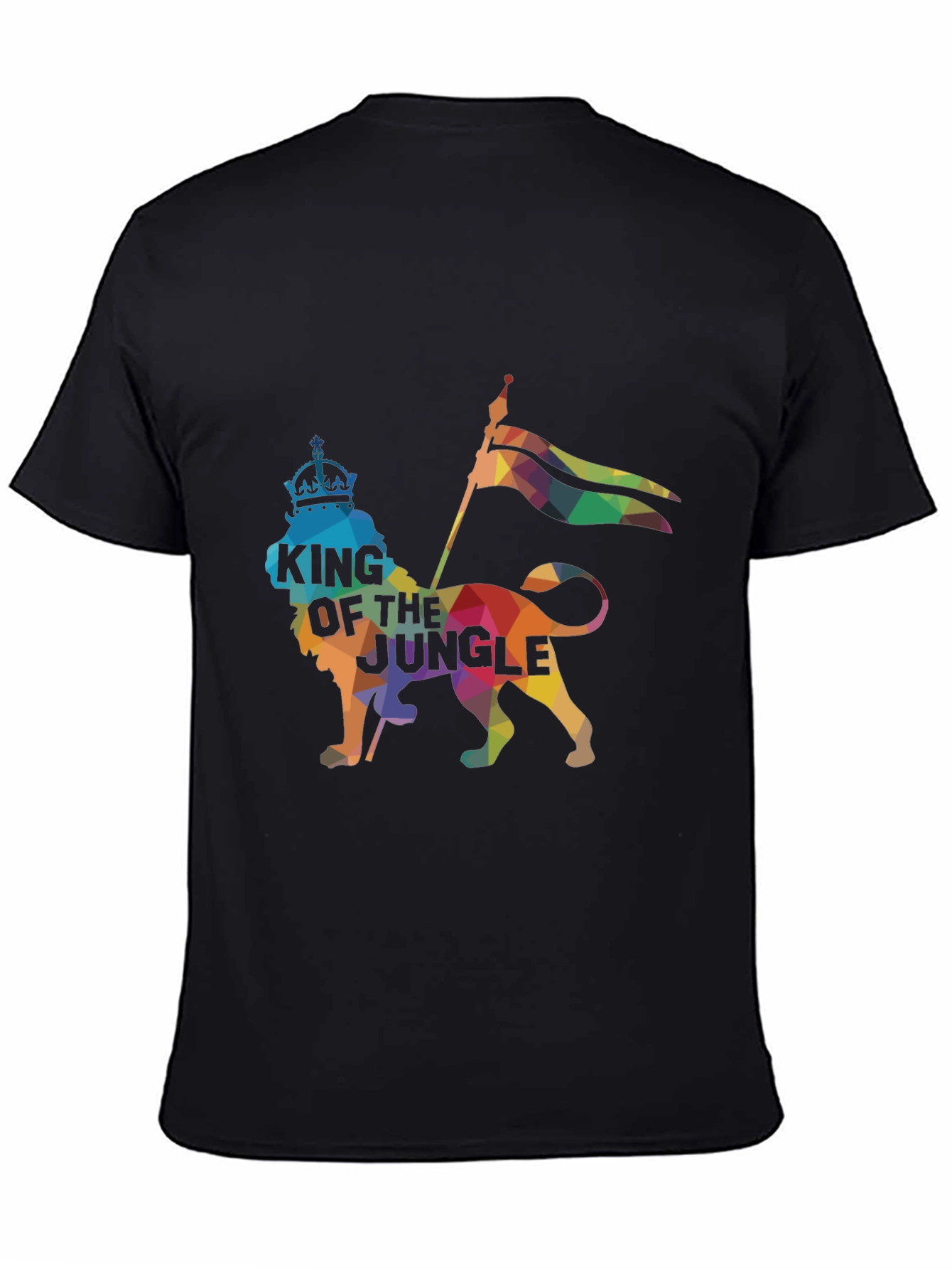 King of the Jungle Graphic Tee - Black