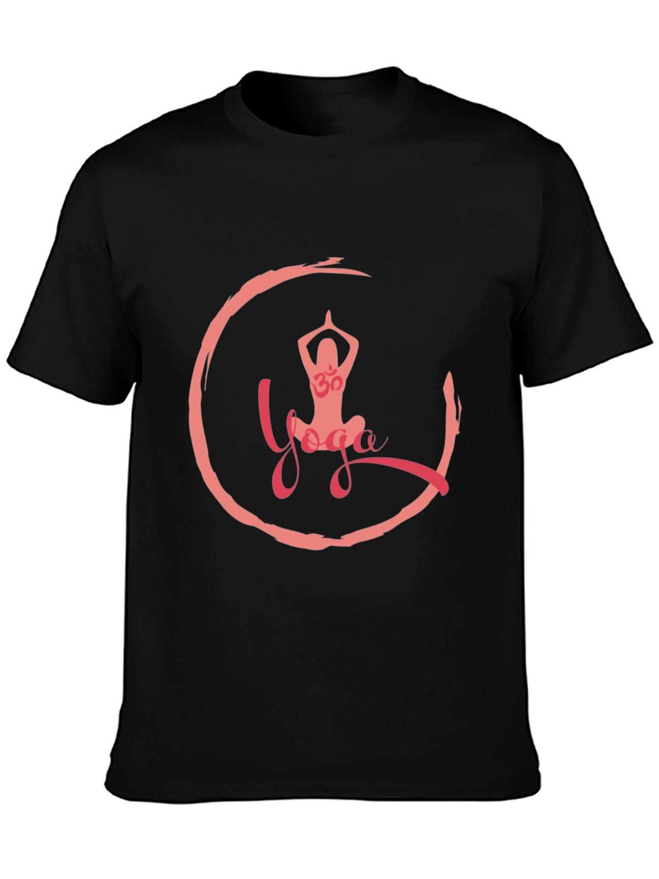 Yoga T-Shirt: Om Circle Design