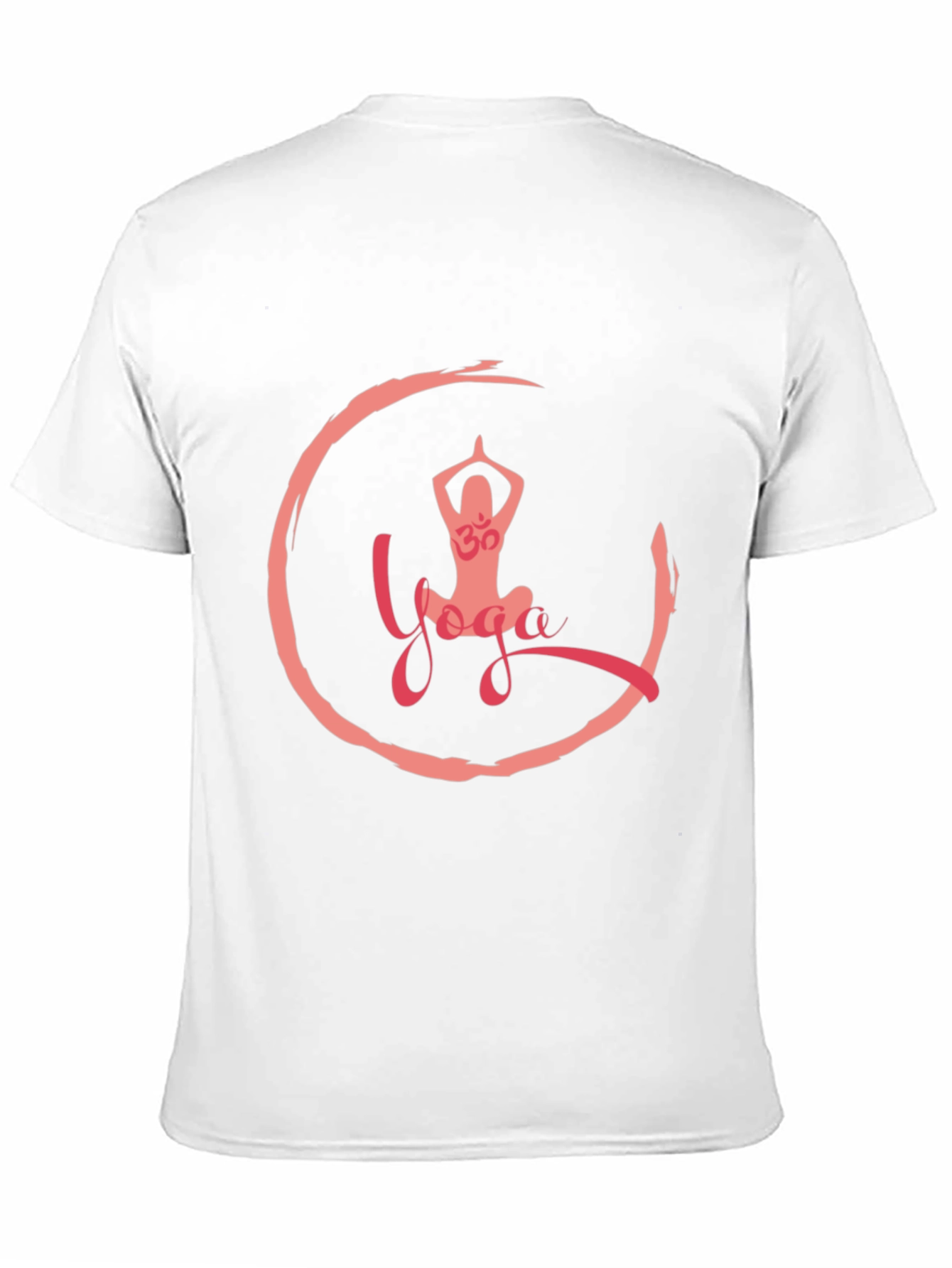 Yoga T-Shirt: Om Circle Design