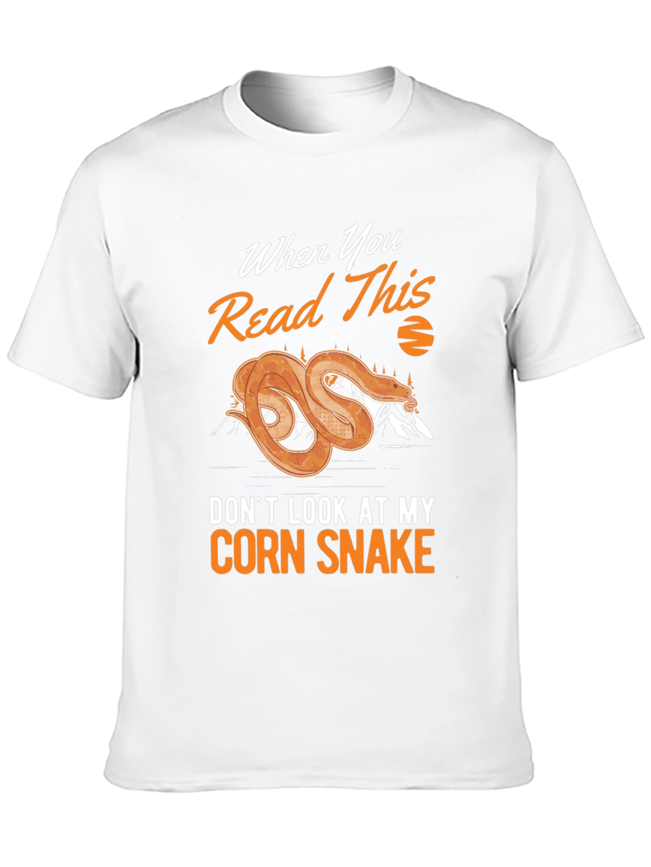 Corn Snake Novelty Graphic Tee