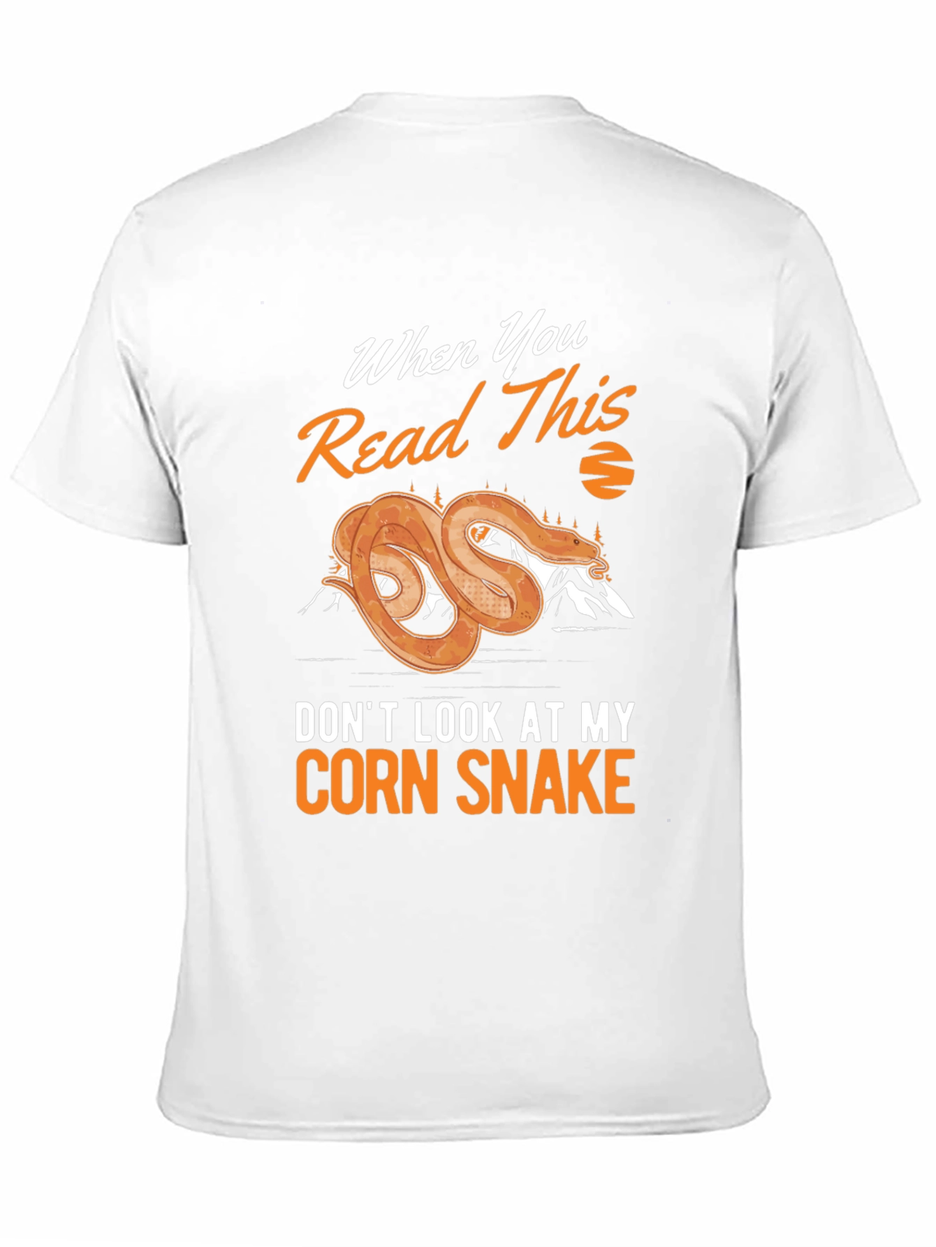 Corn Snake Novelty Graphic Tee