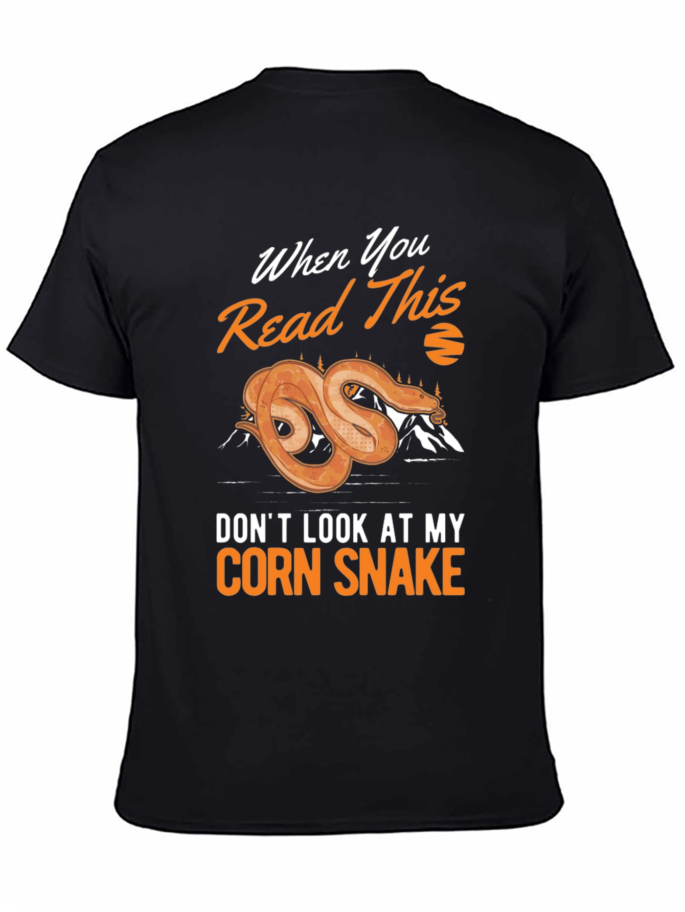 Corn Snake Novelty Graphic Tee